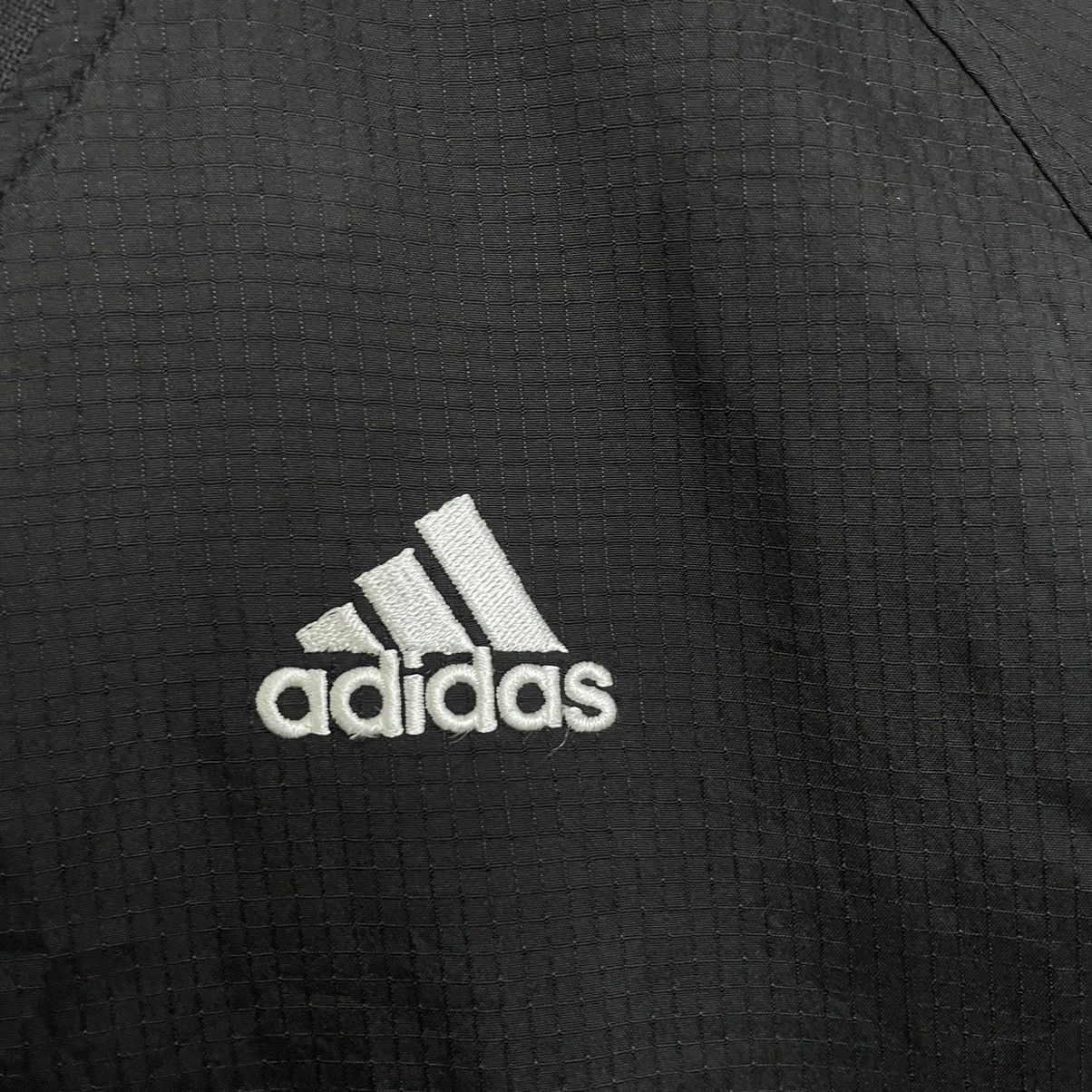Adidas × Vintage Vintage 2000s Adidas Nylon Jumper Sweater Kanye West Style Size US L / EU 52-54 / 3 - 2 Thumbnail