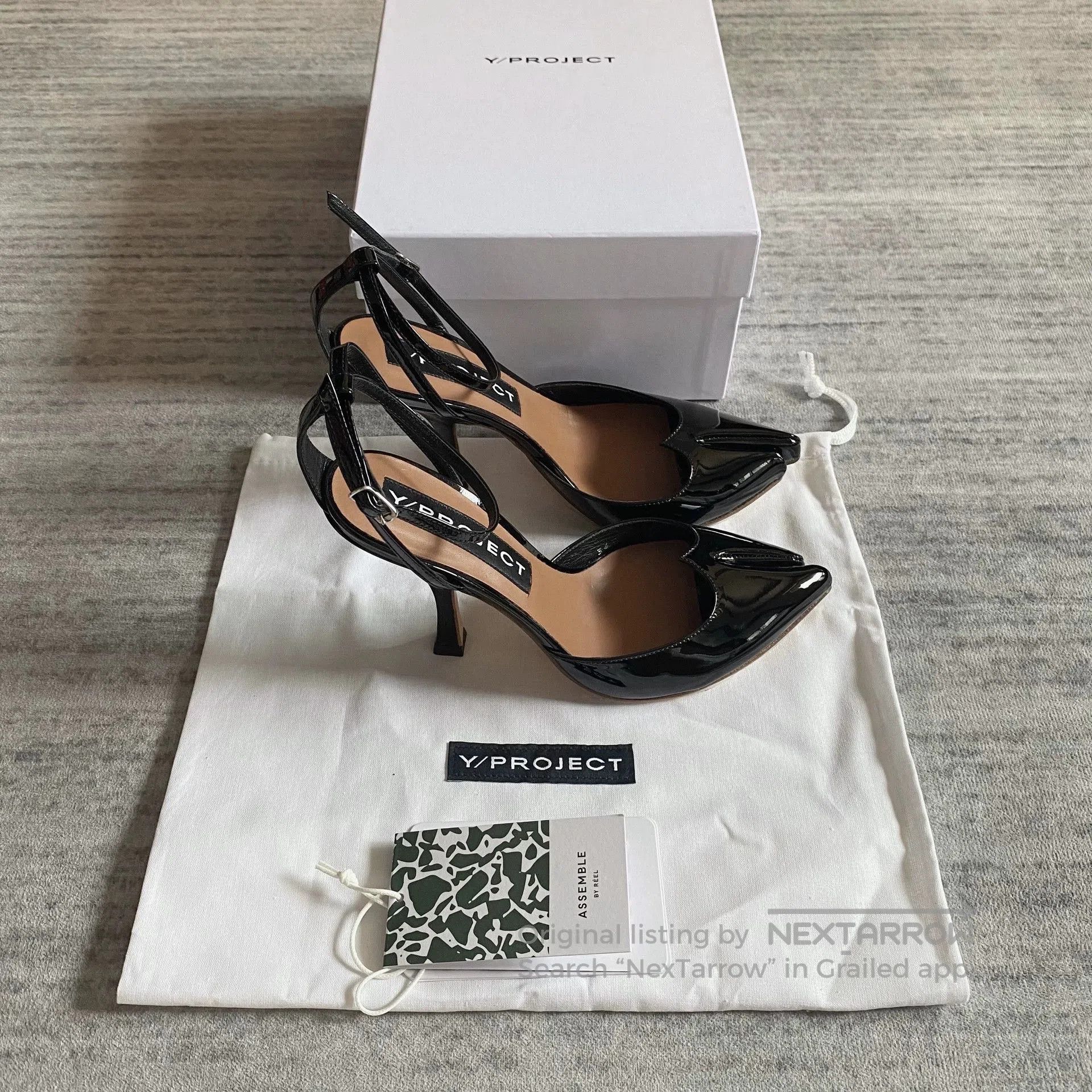 Y/Project Y/Project Heart Shape Strap High Heels. Size US 6 / IT 36 - 2 Thumbnail