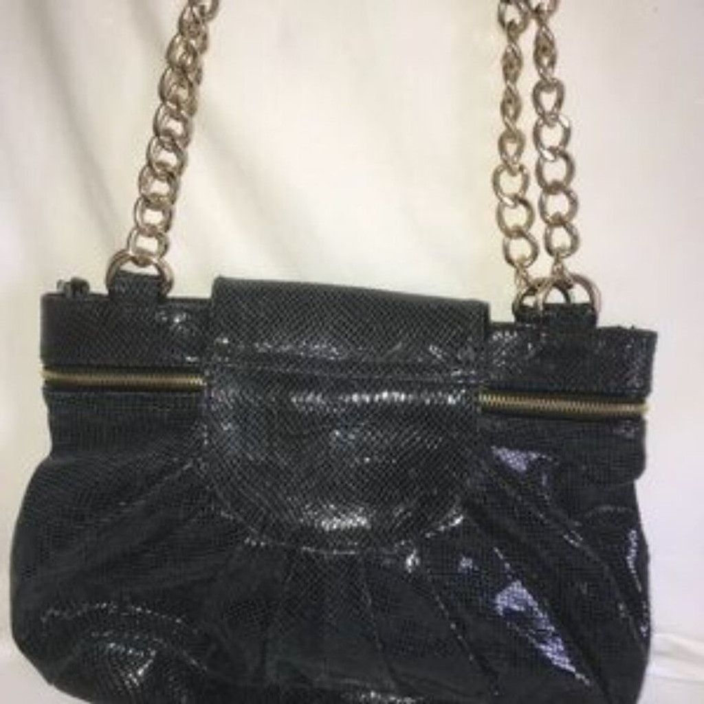 Betsey Johnson Betsey Johnson black snakeskin purse Size ONE SIZE - 2 Thumbnail