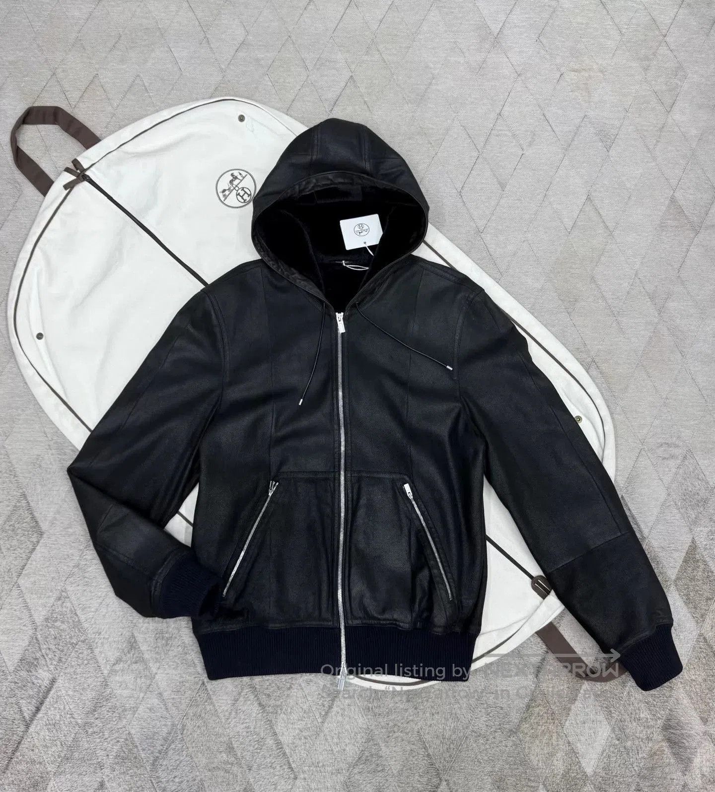 Hermes Hermes Hooded Mink Fur Jacket. Size US L / EU 52-54 / 3 - 1 Thumbnail