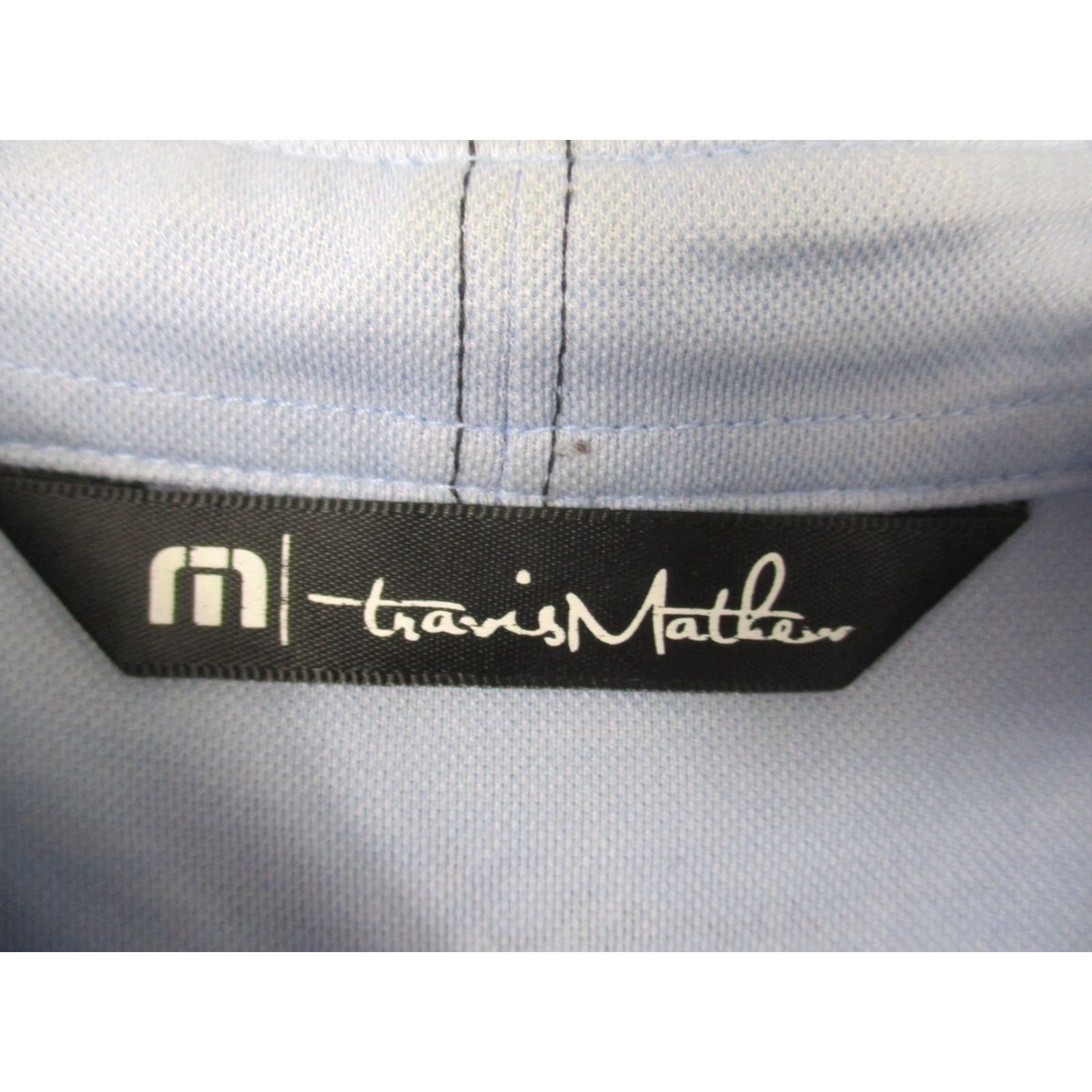 TravisMathew TravisMathew Polo Shirt Mens XL Light Blue Pima Cotton Golf Performance 1MW892 Size US XL / EU 56 / 4 - 3 Thumbnail