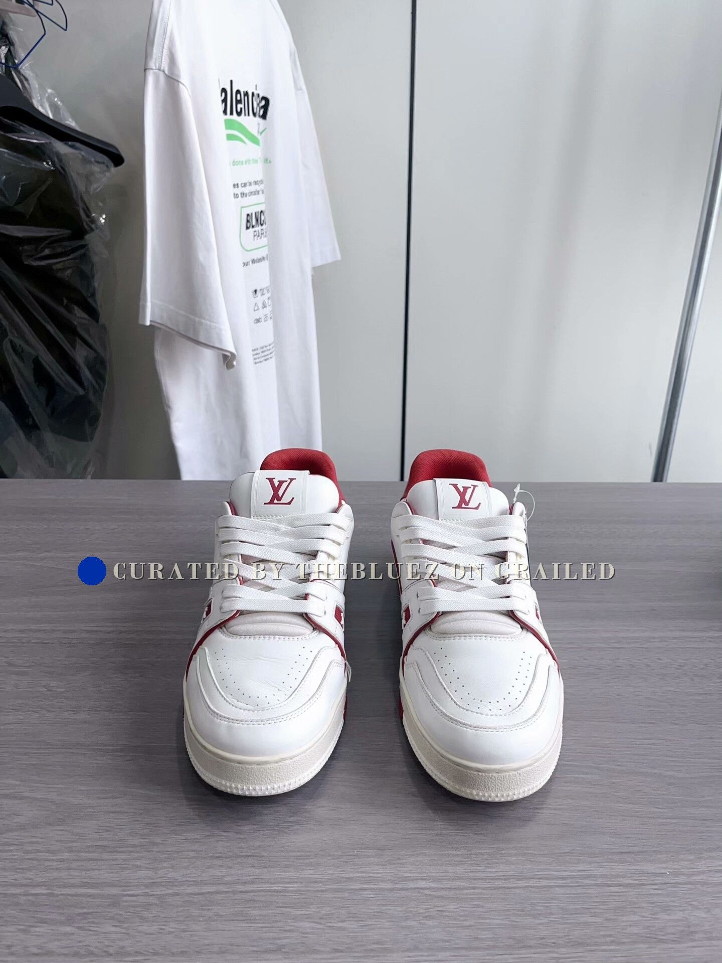 Louis Vuitton LV Trainer Maxi sneaker white VL 1203 9 1/2 | Grailed