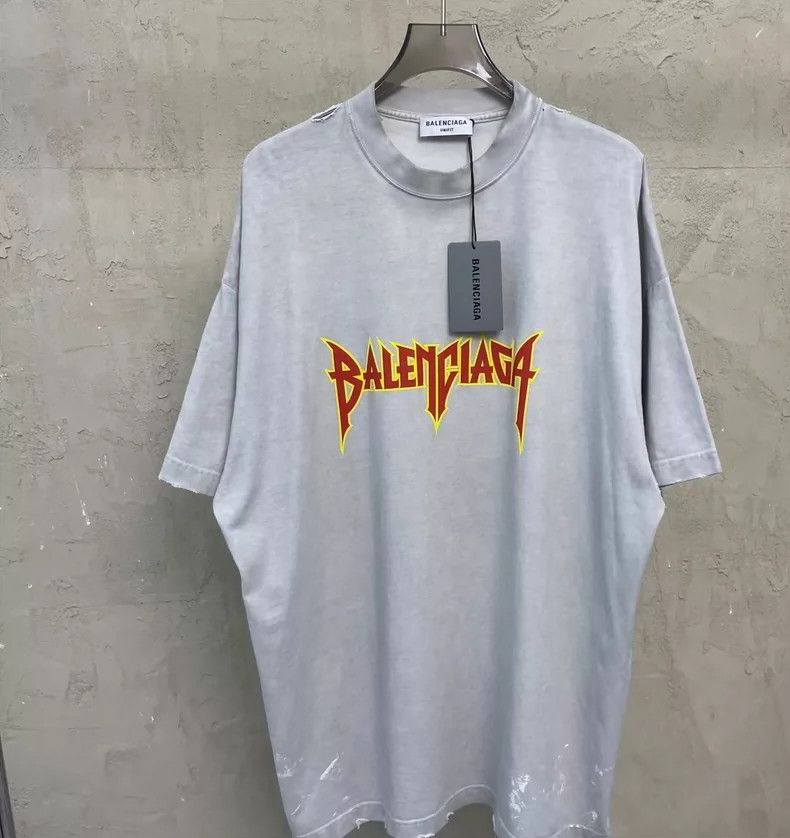 Balenciaga Balenciaga Rock band gray Size US S / EU 44-46 / 1 - 1 Thumbnail