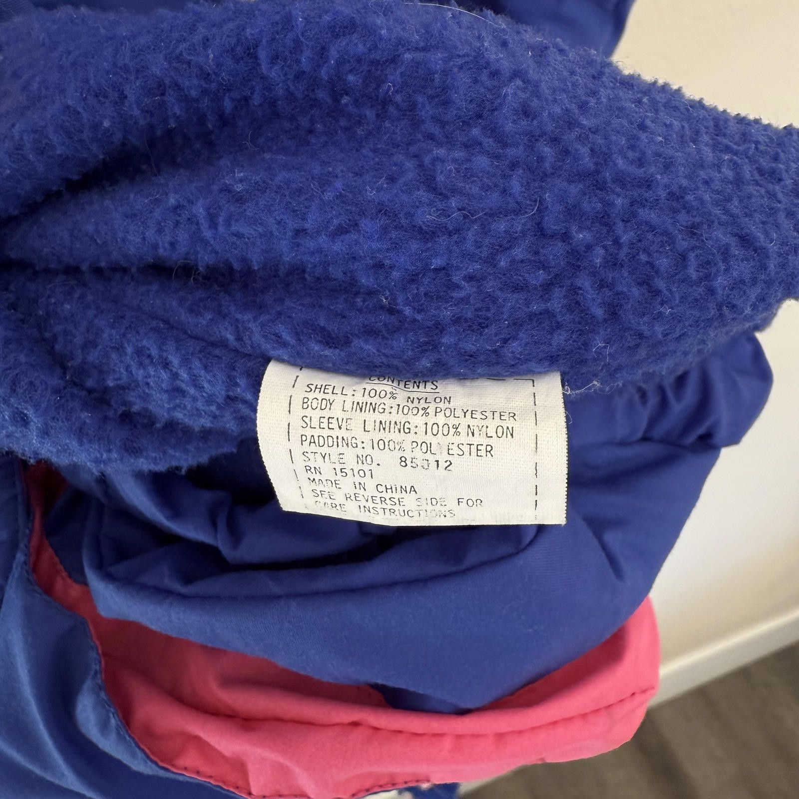 McGregor McGregor Jacket Women's S Blue Pink VTG Zip Size S / US 4 / IT 40 - 6 Thumbnail