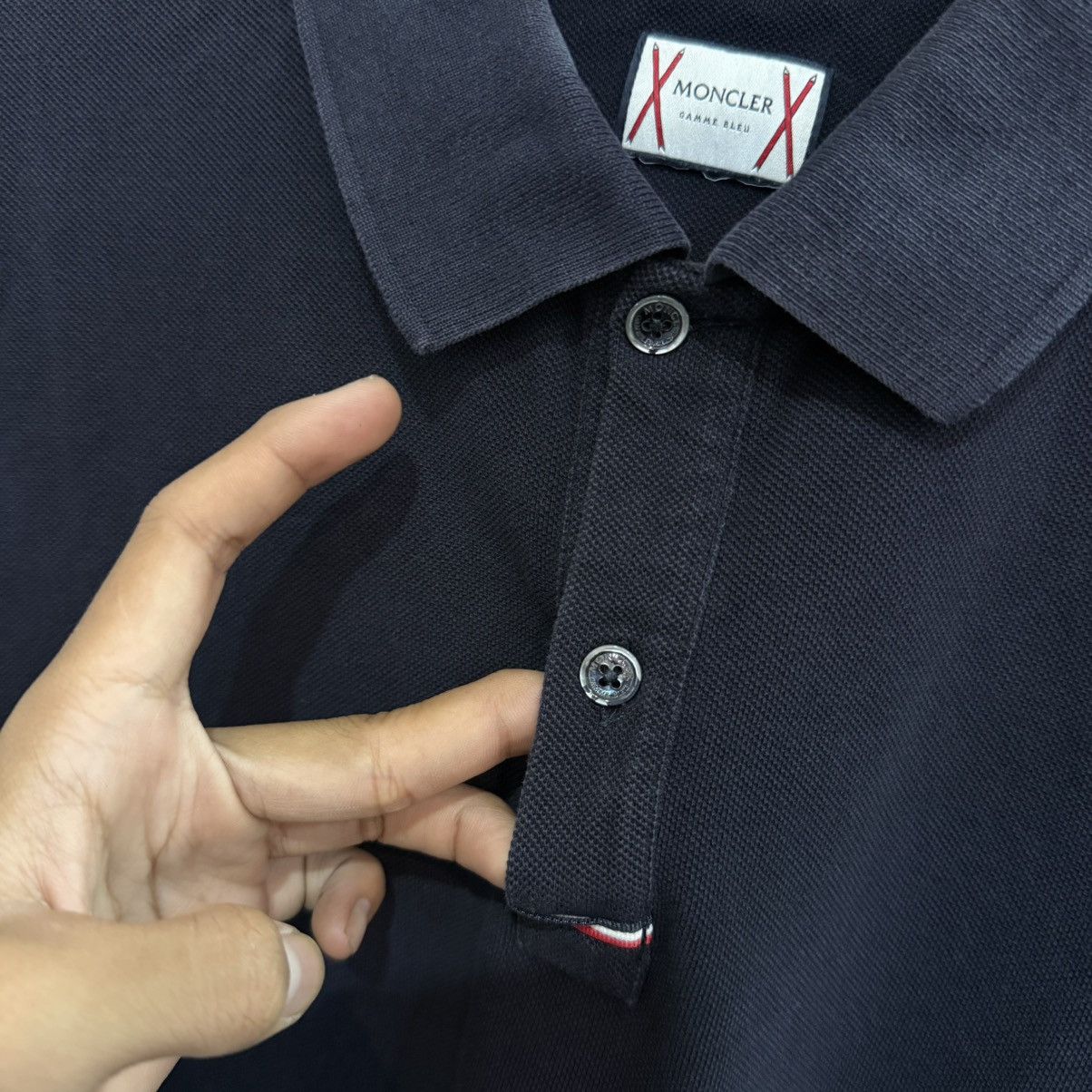 Moncler Moncler longpoloshirt Size US S / EU 44-46 / 1 - 4 Thumbnail