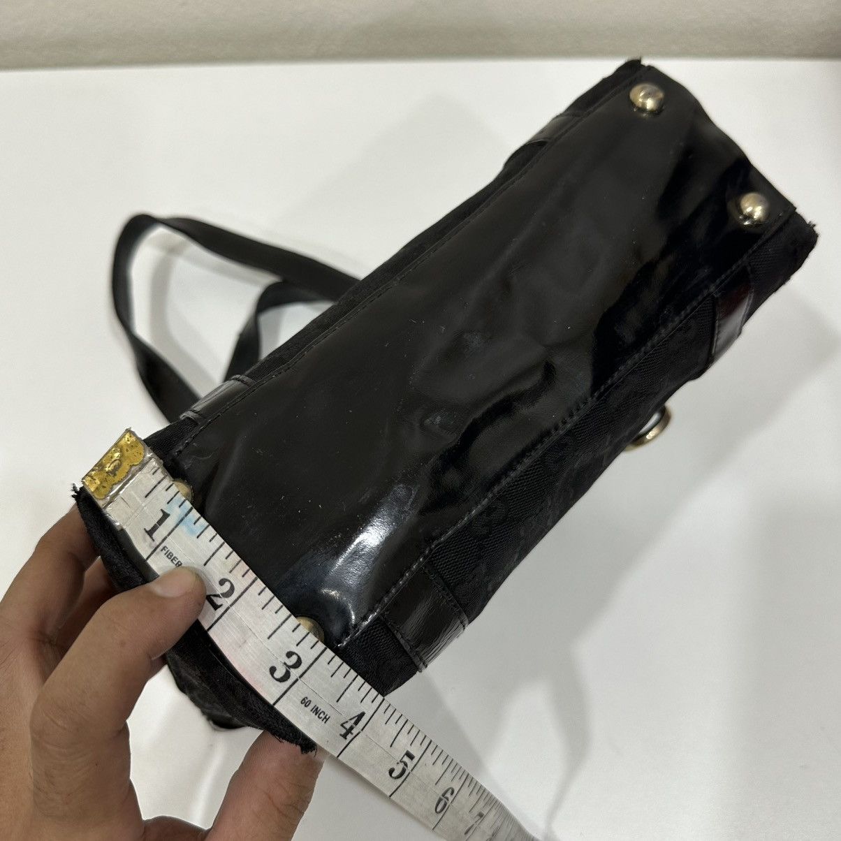 Gucci GUCCI GG CANVAS SMALL ABBEY TOTE BAG D RING 13 Size ONE SIZE - 17 Thumbnail