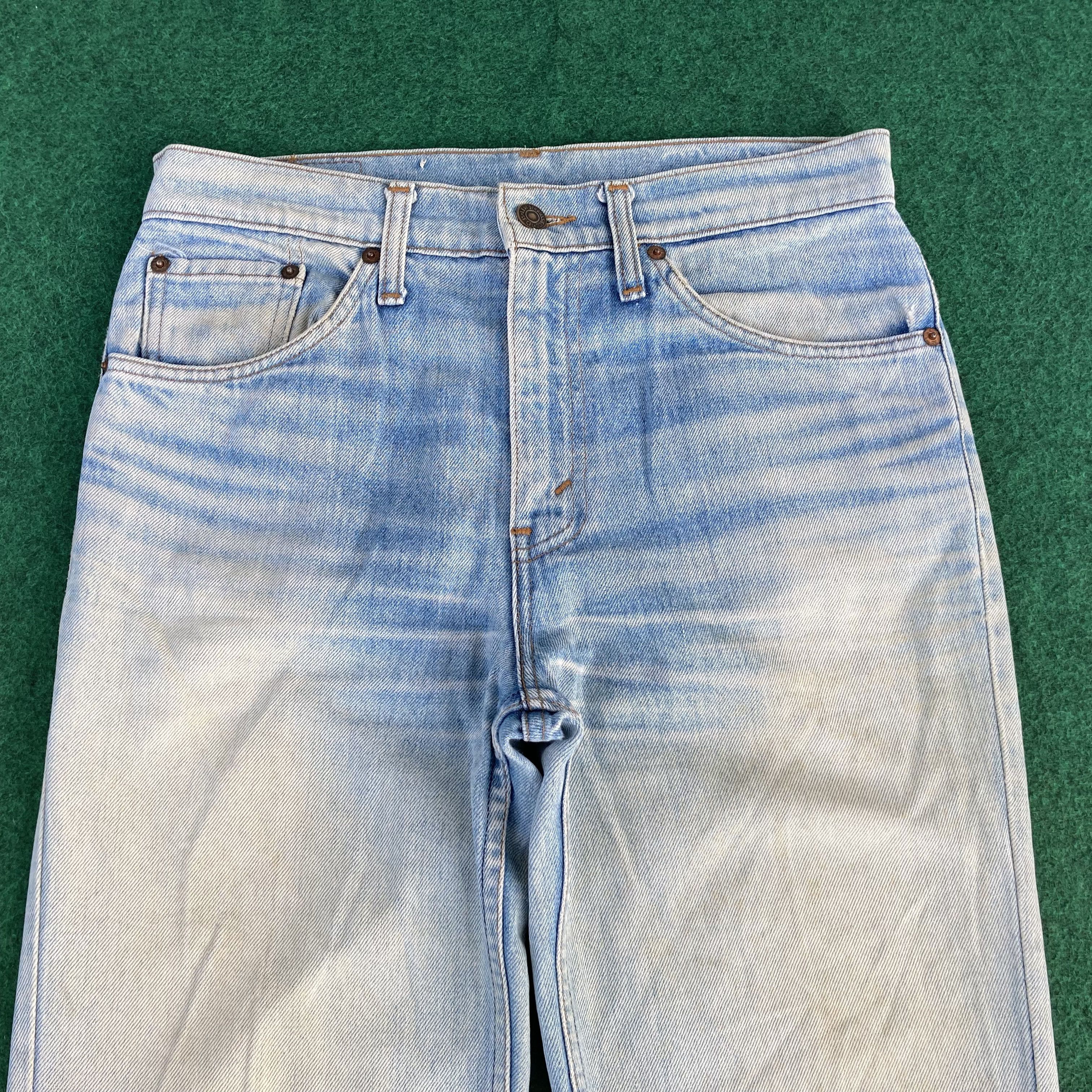 Levi's × Vintage Vtg Levis 505 Denim Ripped 90s Punk Jeans Size US 30 / EU 46 - 3 Thumbnail