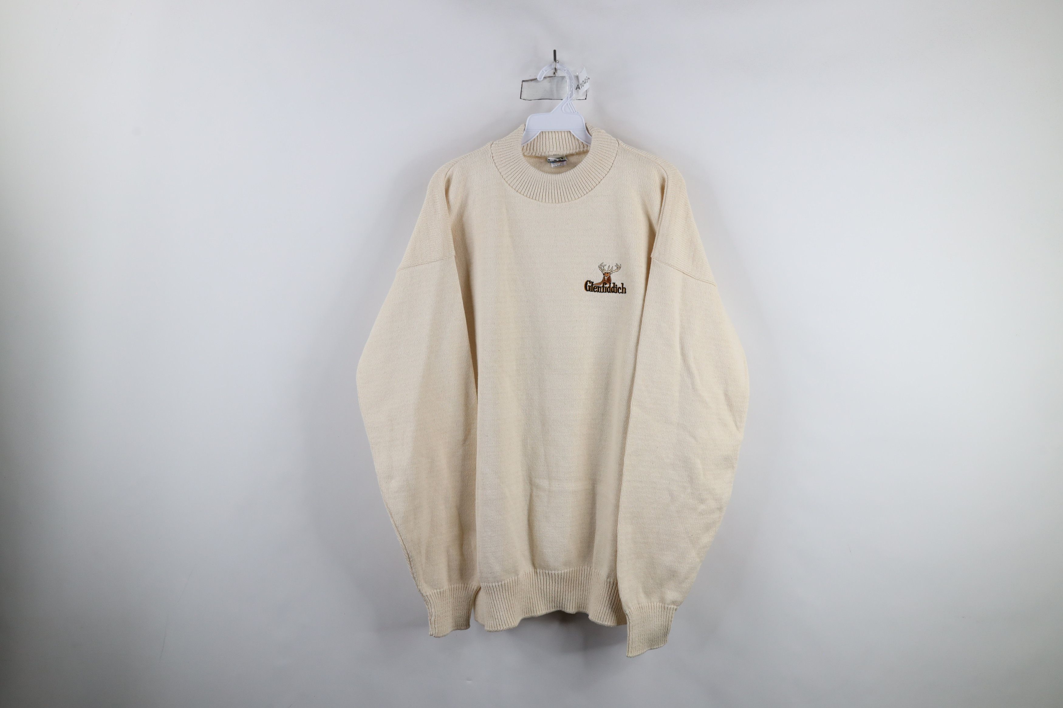 Vintage Vintage 90s Glenfiddich Distillery Scotch Knit Sweater USA Size US XL / EU 56 / 4 - 1 Thumbnail