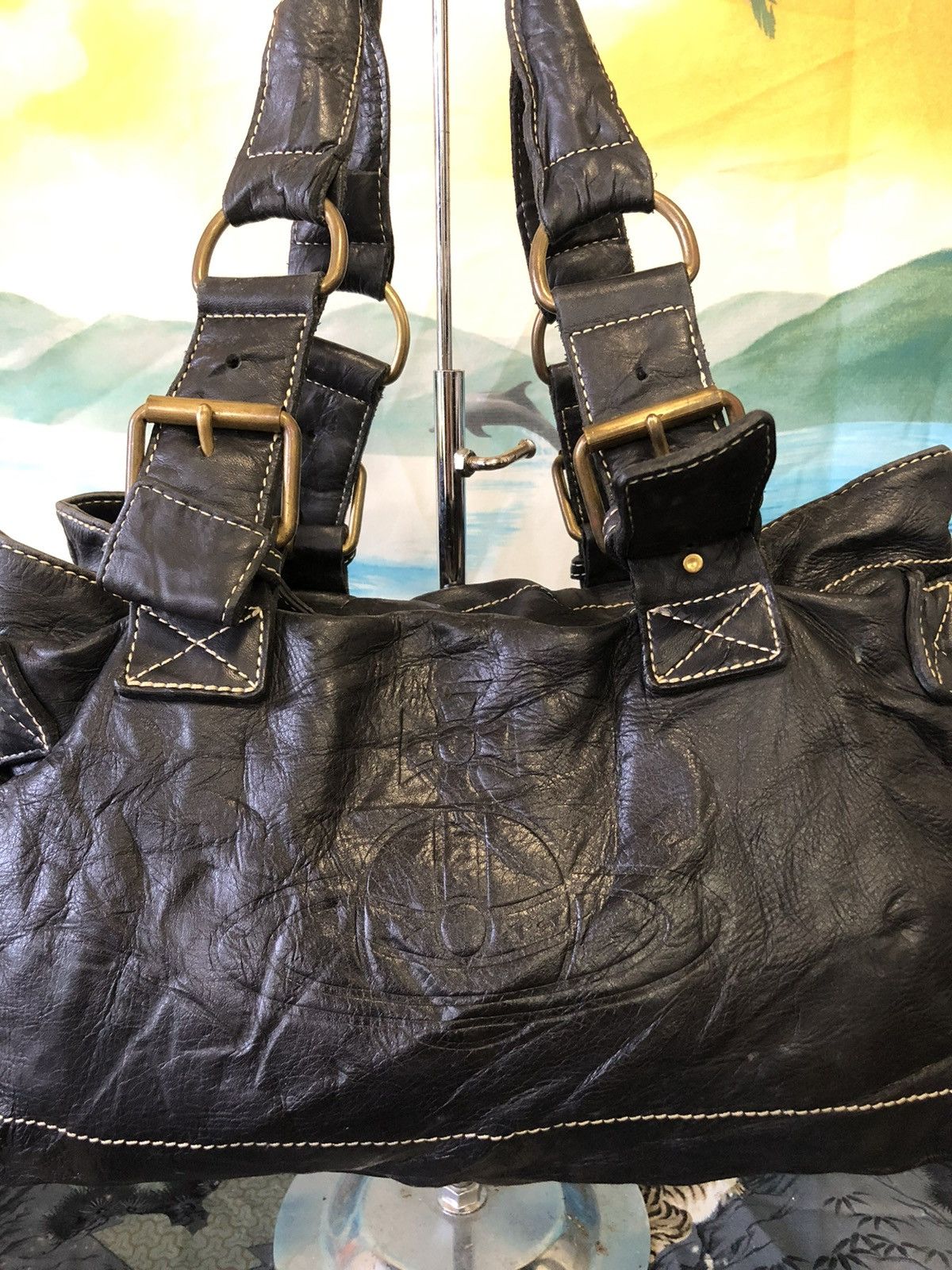 Vintage × Vivienne Westwood Vintage Vivienne Westwood leather handbag Size ONE SIZE - 1 Thumbnail
