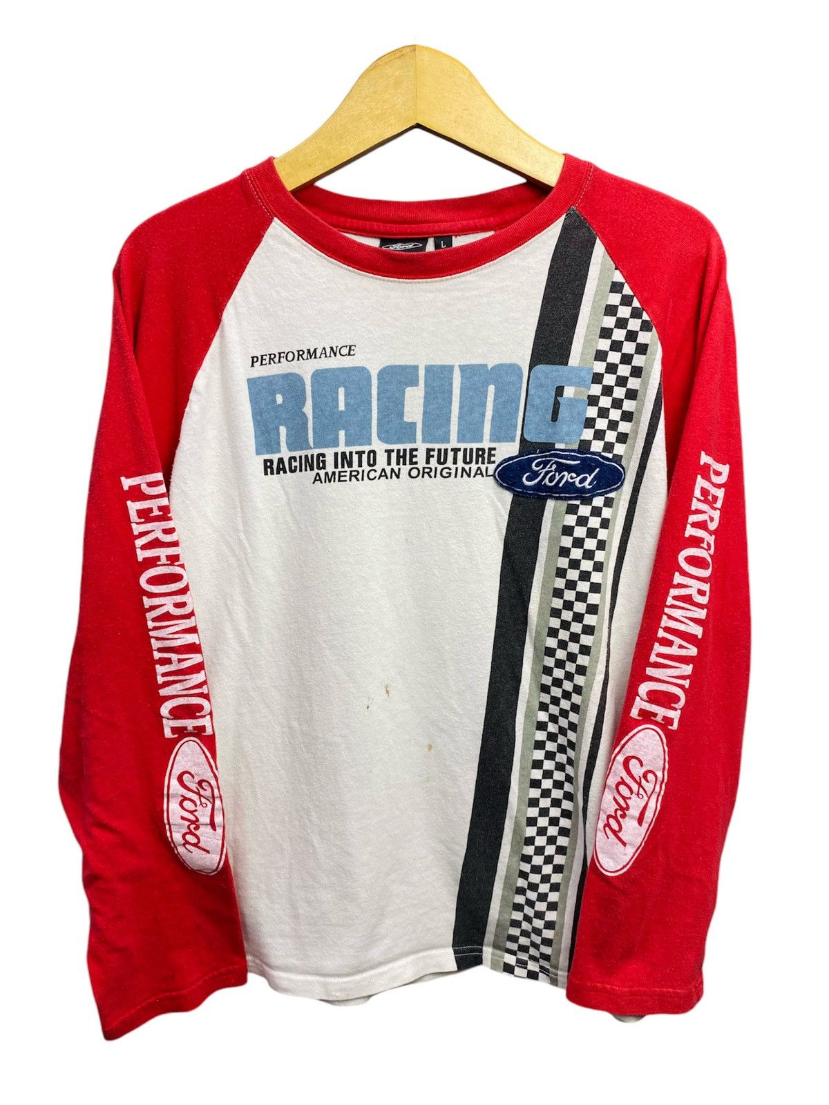 Japanese Brand vintage racing ford longsleeve Size US L / EU 52-54 / 3 - 1 Thumbnail