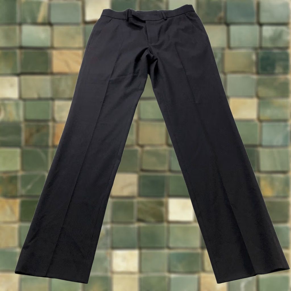 mens black dress pants with red stripe Guys Satin Stripe Suit Pants For Dance
