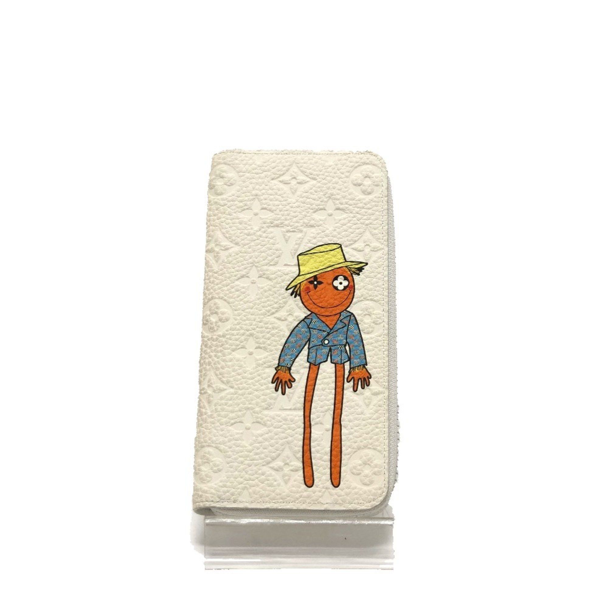 Louis Vuitton Louis Vuitton M80337 Zippy Wallet Vertical LV friend Long Wallet White Size ONE SIZE - 1 Thumbnail