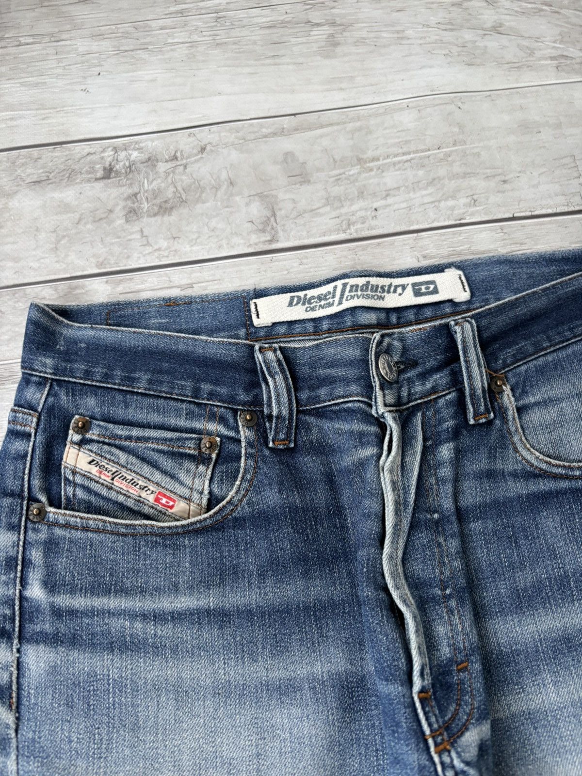 Diesel × Hysteric Glamour Rick Owens Junya Watanabe Style Diesel Flared Sexy Jeans Size US 32 / EU 48 - 3 Thumbnail