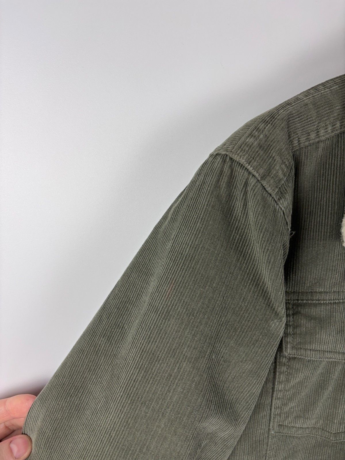 Cotton Traders Mens Cotton Traders Corduroy Sherpa Jacket Green Size XL Size US XL / EU 56 / 4 - 4 Thumbnail