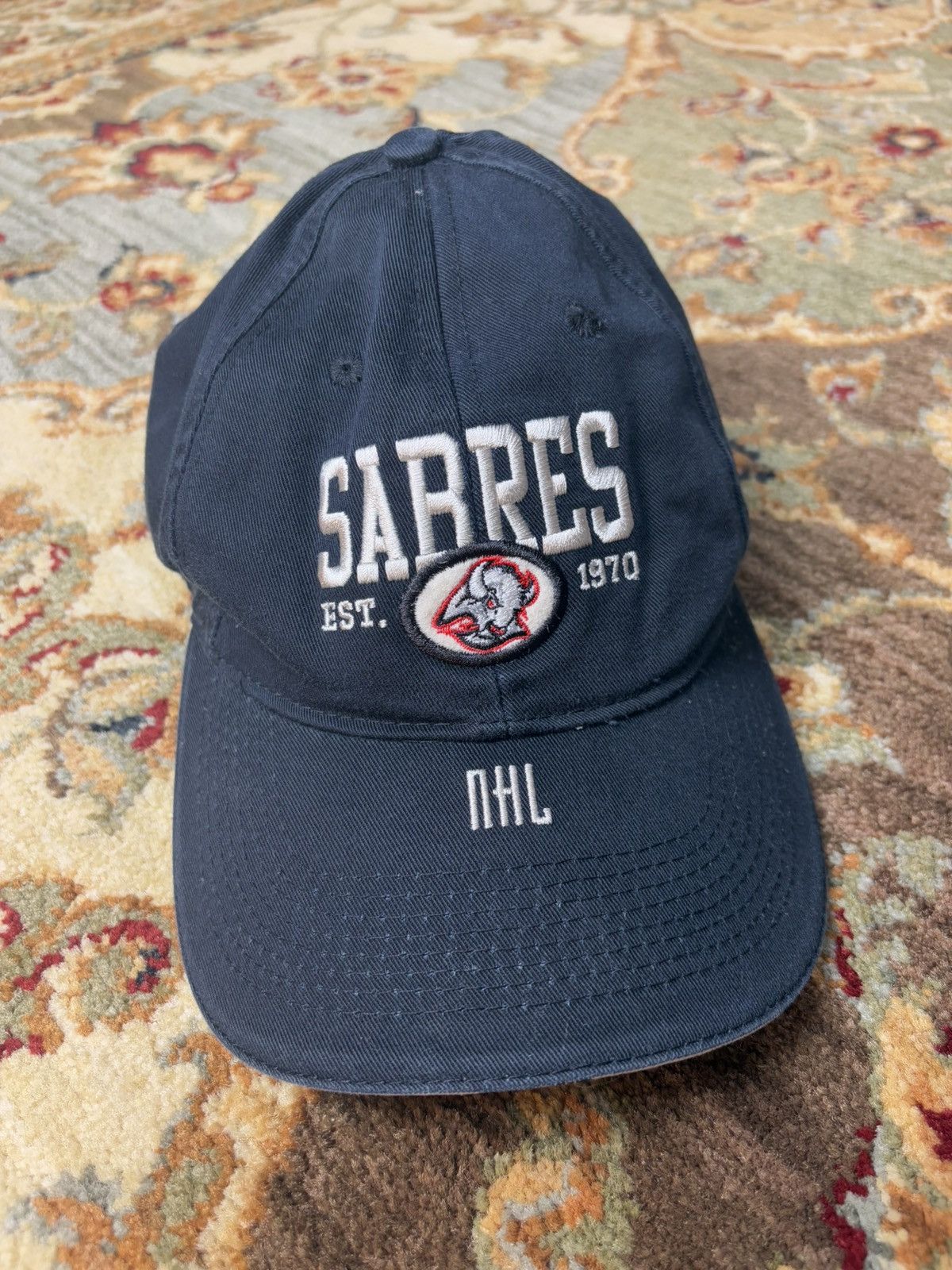 NHL × Vintage Vintage Buffalo Sabres Hat Size ONE SIZE - 1 Thumbnail
