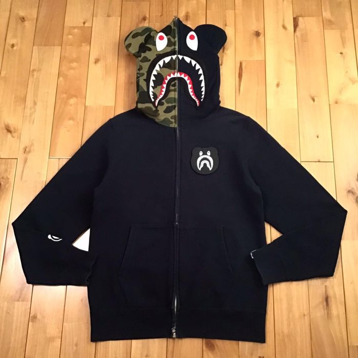 APE MEDICOM TOY ABC BE@R FULL ZIP HOODIE - パーカー