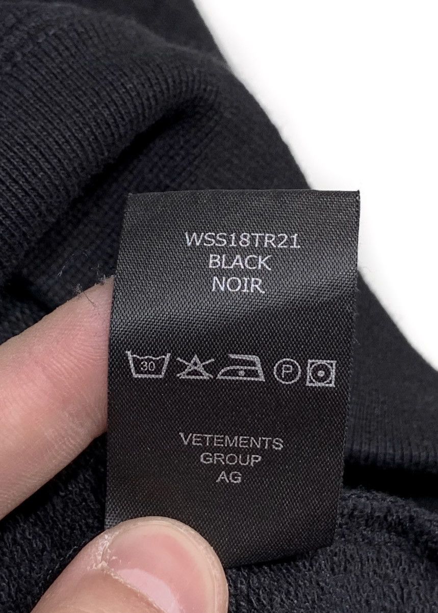 Vetements Vêtements Black Cut-out Oversized Hoodie Size M / US 6-8 / IT 42-44 - 12 Thumbnail