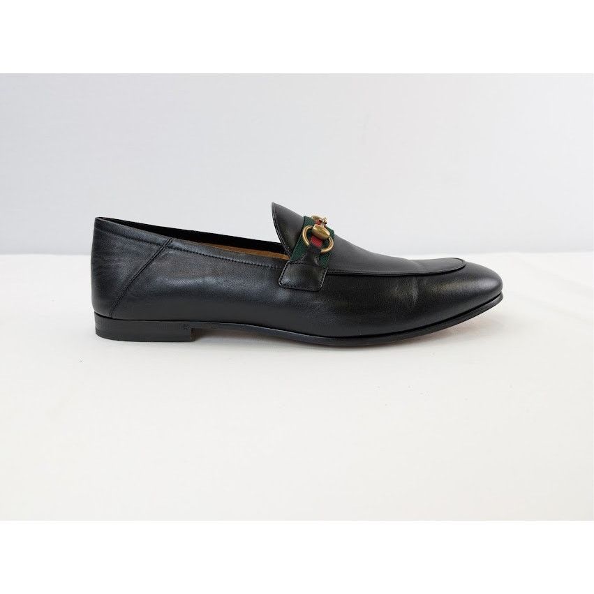 Gucci o1rshd1 Gnello Plonge Leather Loafer Boots in Nero Size US 11.5 / EU 44-45 - 4 Thumbnail