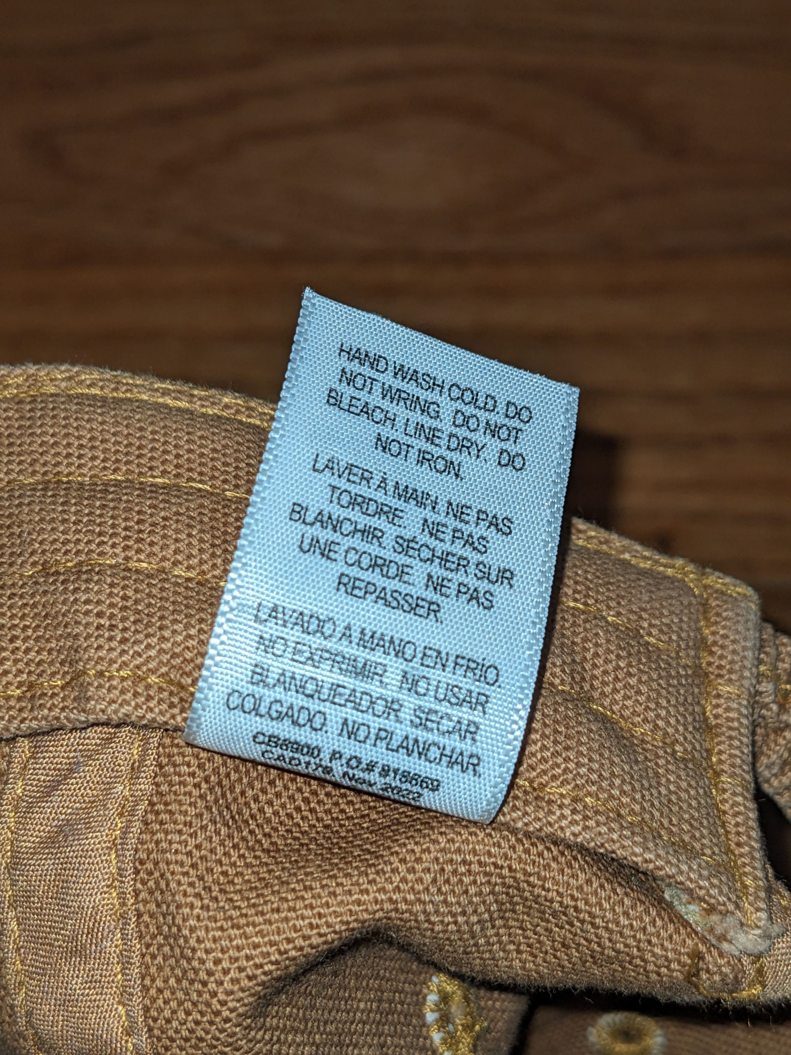 Carhartt × Vintage Vintage Carhartt Kids Brown Hat Size ONE SIZE - 7 Thumbnail
