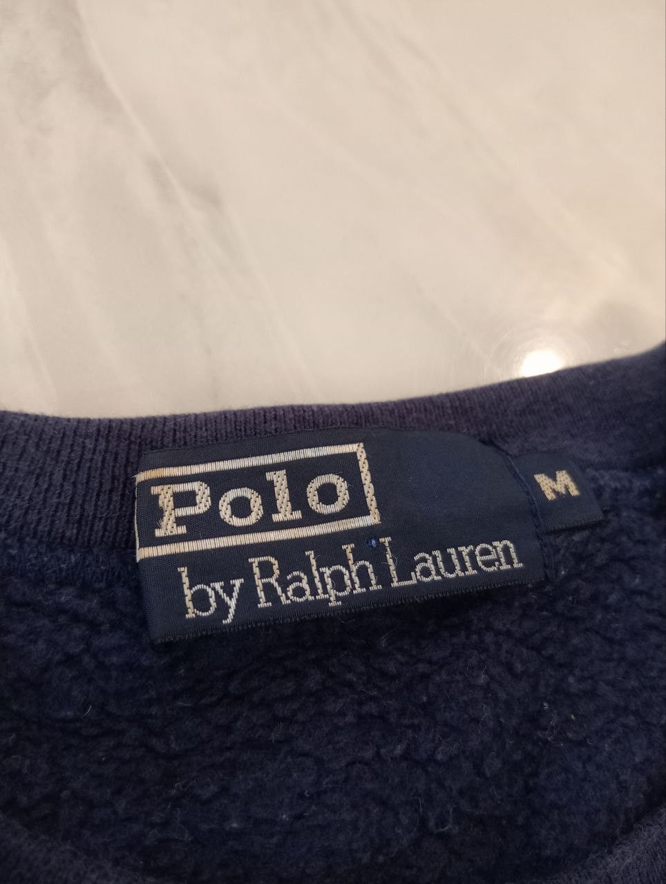 Polo Ralph Lauren VINTAGE POLO BY RALPH LAUREN BIG LOGO SPELLOUT SWEATSHIRT Size US M / EU 48-50 / 2 - 5 Thumbnail