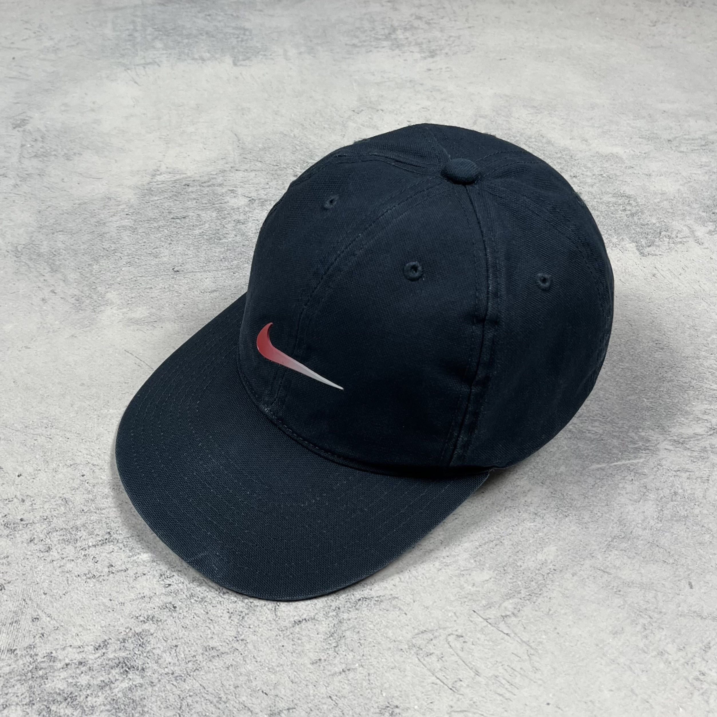 Nike Vintage Nike Gradient Swoosh Baseball Cap 90’s Size ONE SIZE - 1 Thumbnail
