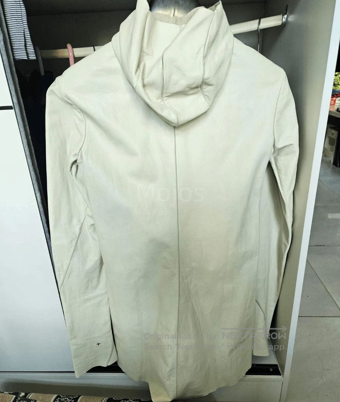 Ma+ Sz 44 Maurizio Amadei Ma+ Leather Hood Jacket. Size US S / EU 44-46 / 1 - 2 Thumbnail
