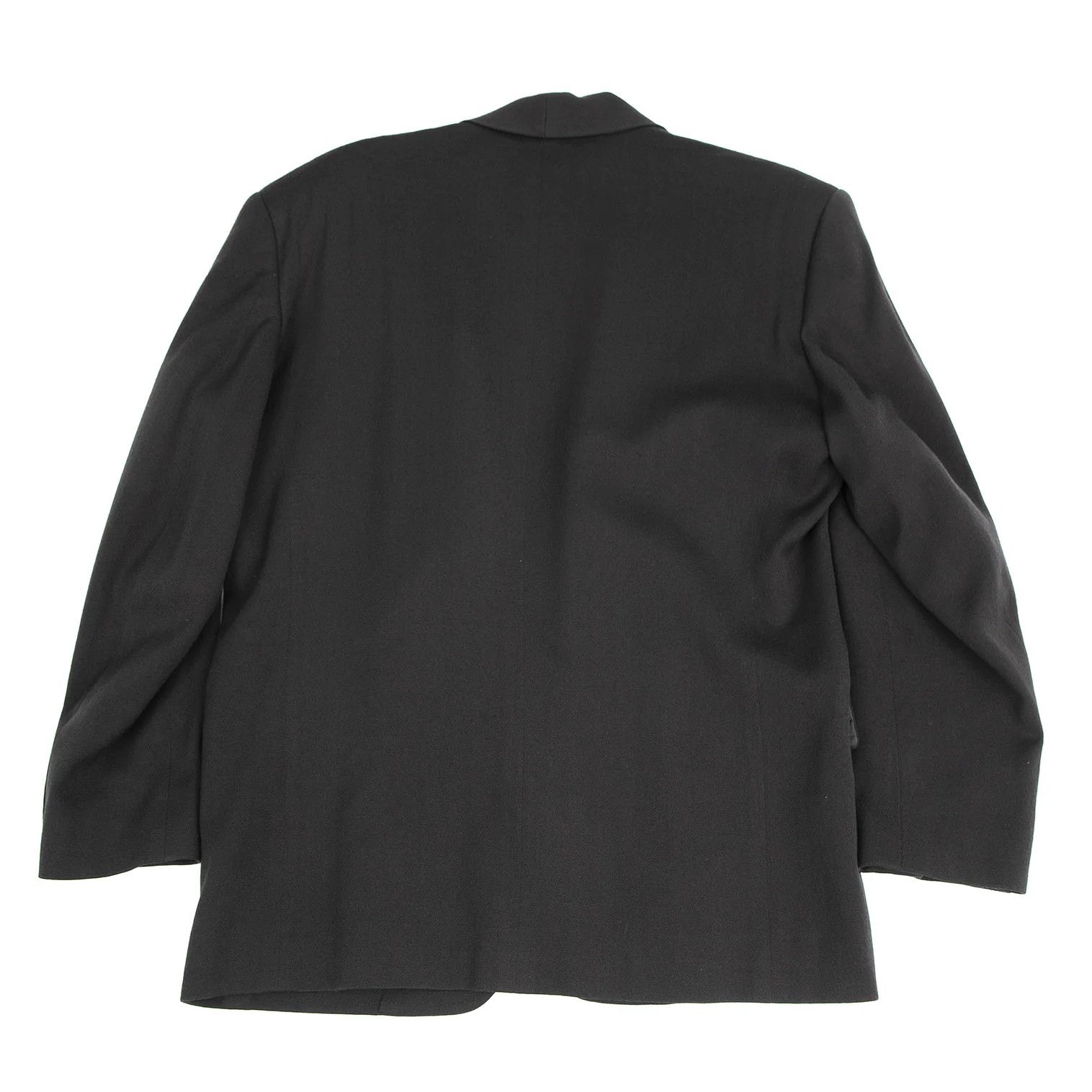 Issey Miyake Wool Shawl Collar Jacket in Charcoal Gray Size L Size US L / EU 52-54 / 3 - 14 Thumbnail