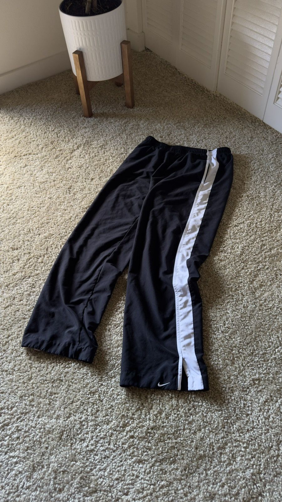Nike × Vintage Black street pants Size US 30 / EU 46 - 5 Thumbnail