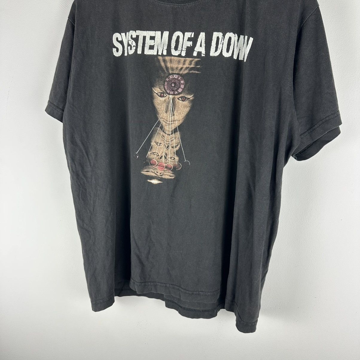 Band Tees Vintage Rare System Of A Down Mezmerize Band Shirt Size US S / EU 44-46 / 1 - 3 Thumbnail