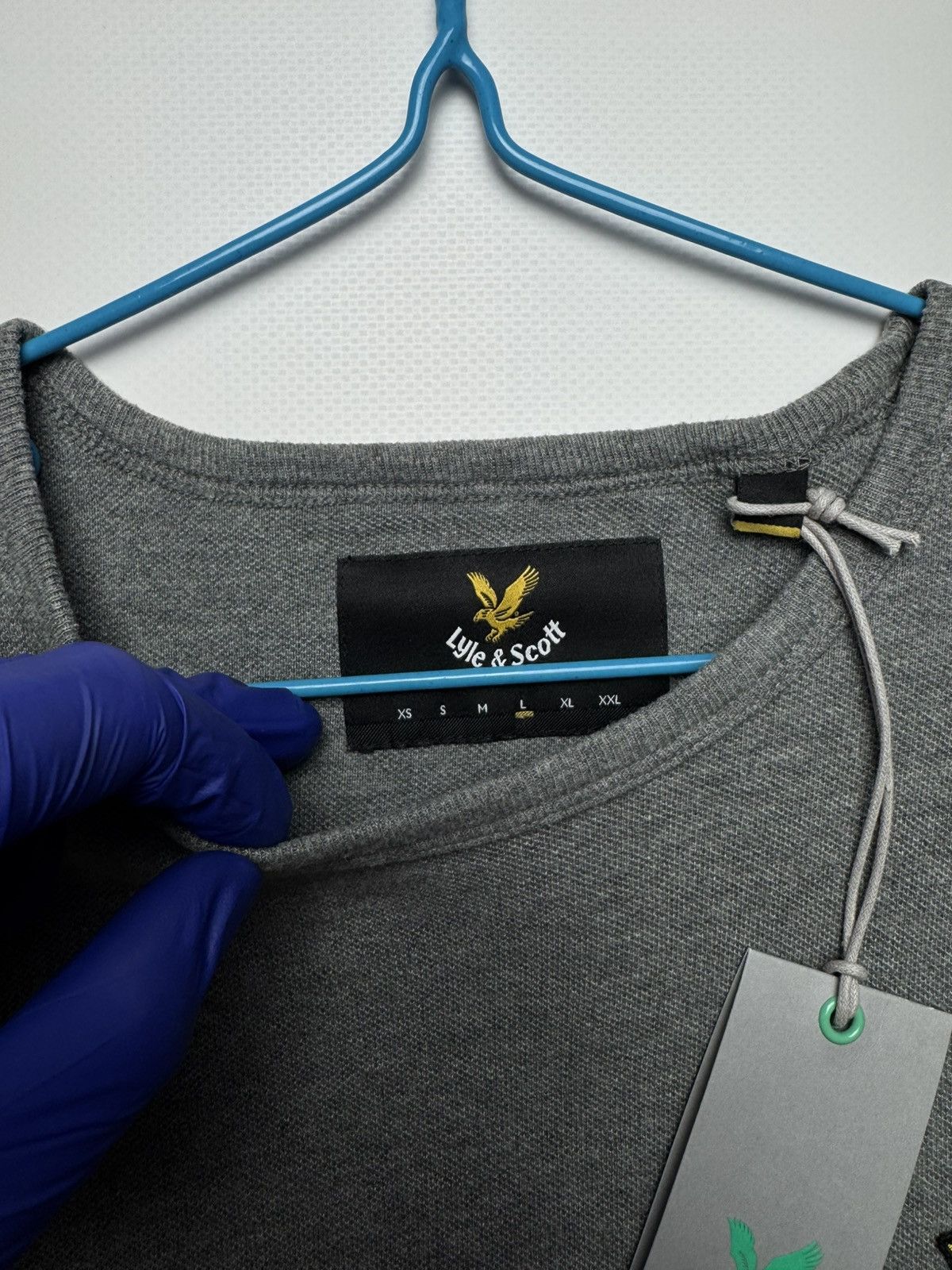 Polo Ralph Lauren Lyle & Scott Classic Grey T-Shirt Size US L / EU 52-54 / 3 - 4 Thumbnail