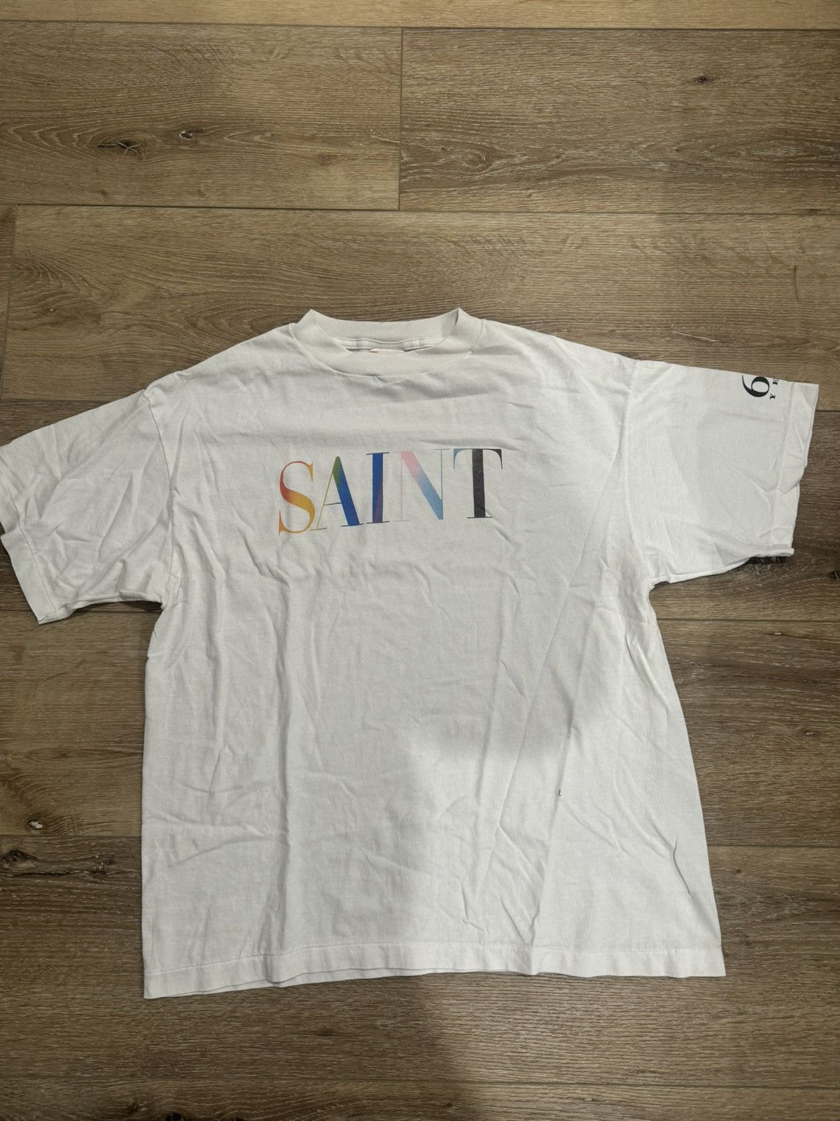 Saint Michael Saint Micheal Rainbow Tee Size US XL / EU 56 / 4 - 1 Thumbnail