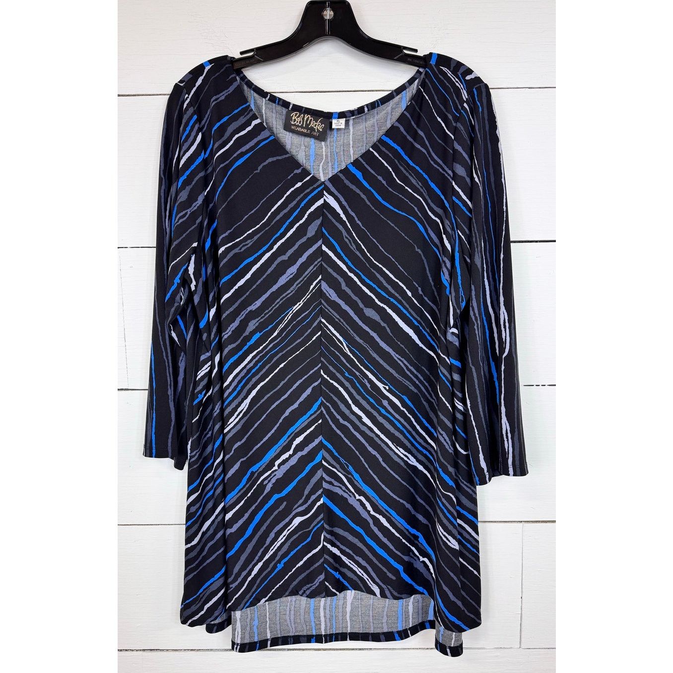 Other Bob Mocha 3/4 Sleeve Blouse Women's Size XL Size XL / US 12-14 / IT 48-50 - 1 Thumbnail