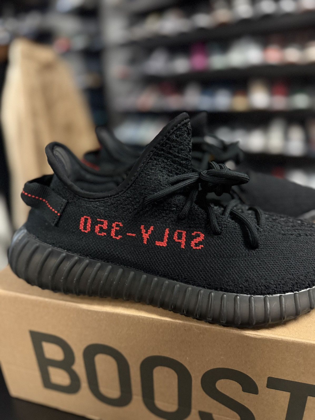 Adidas × Yeezy Yeezy 350 Bred (CP9652) Size 10 W Box 🧼 Size US 10 / EU 43 - 2 Thumbnail