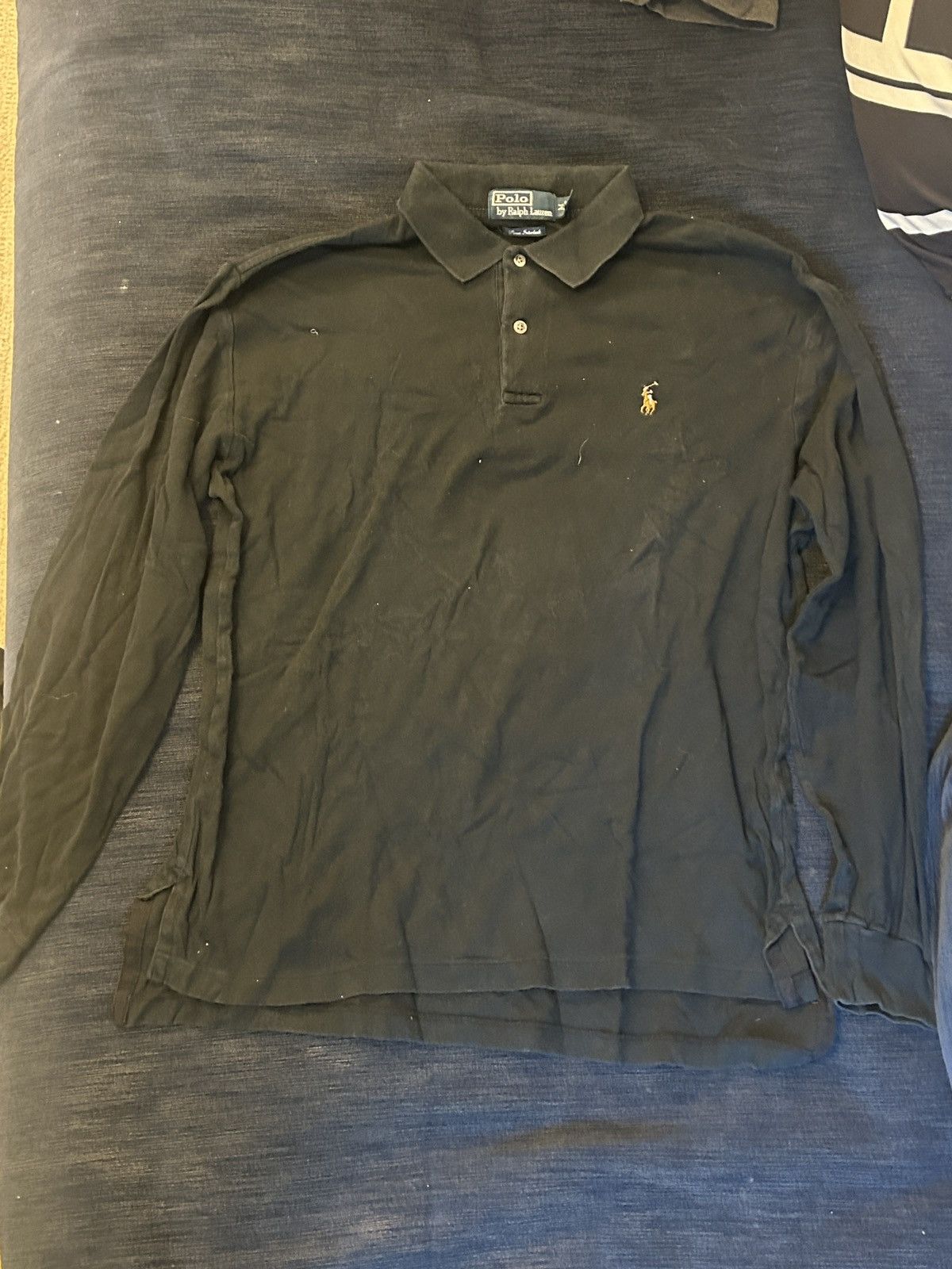 Polo Ralph Lauren Polo Ralph Lauren Pima Soft Cotton L/S Size US M / EU 48-50 / 2 - 1 Thumbnail