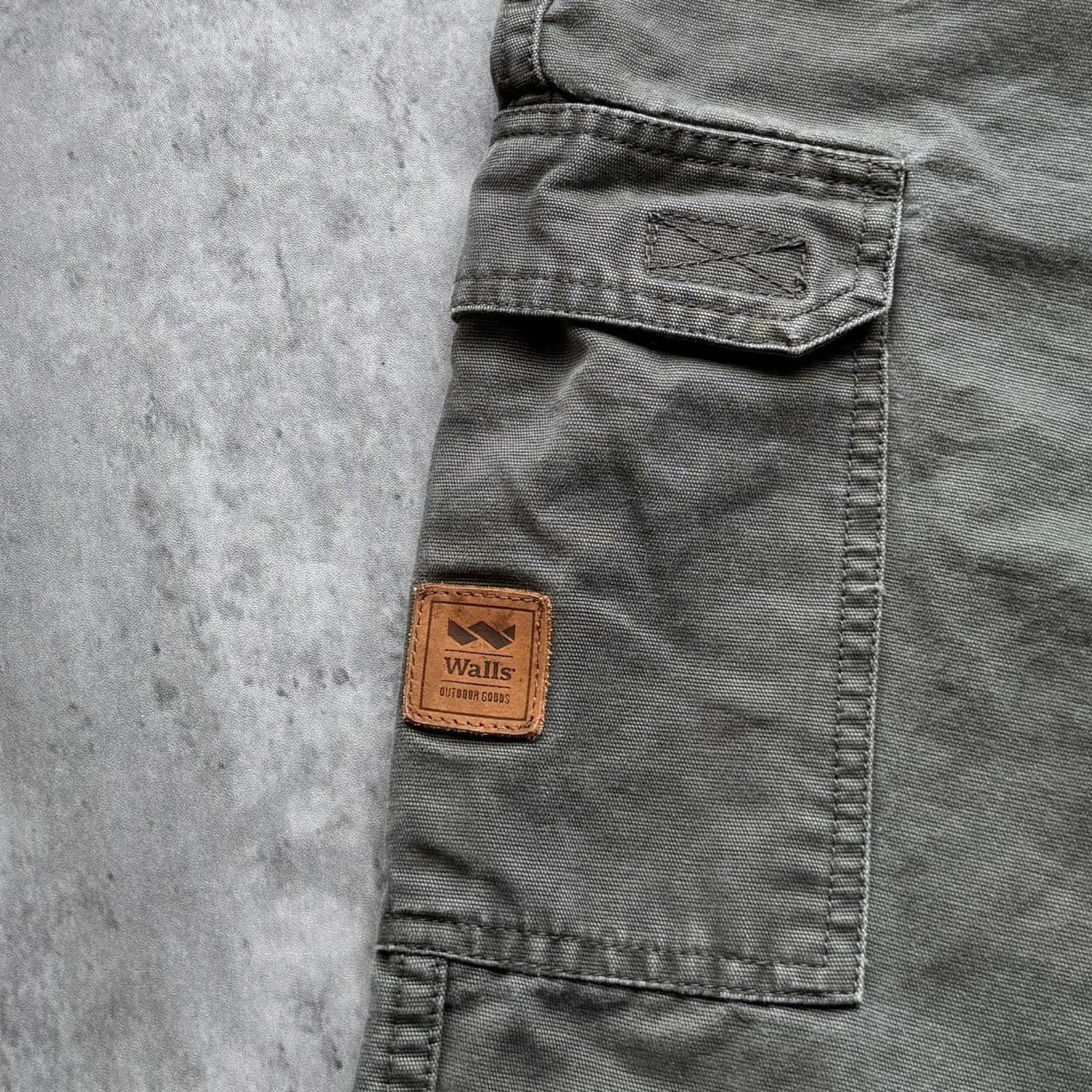 Carhartt × Vintage × Walls Vintage Y2K Carhartt Style Carpenter Cargo Skater Pants Size US 42 / EU 58 - 3 Thumbnail