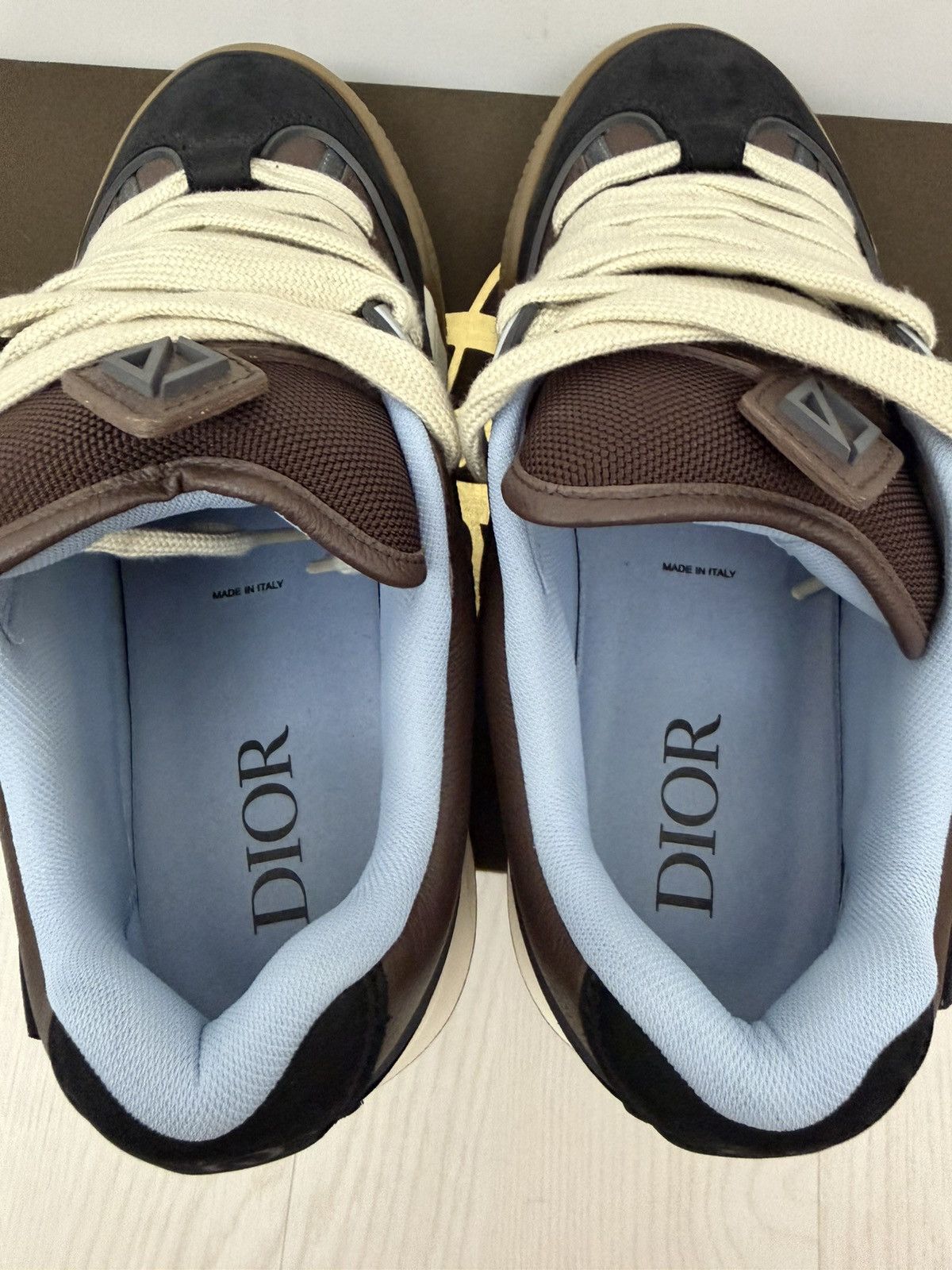 Dior × Travis Scott Dior B713 Cactus Jack Travis Scott Mocha Black Shoes Size US 9 / EU 42 - 10 Thumbnail