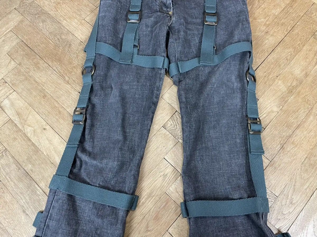 Dolce & Gabbana Dolce & Gabbana AW03 Bondage Denim Jeans Size US 28 / EU 44 - 3 Thumbnail