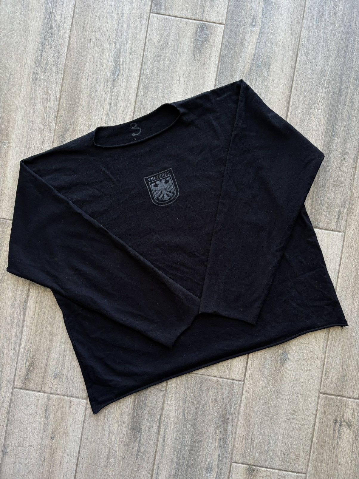 Kanye West Kanye West VULTURES Graphic Sweatshirt Black Oversized 3 Size US M / EU 48-50 / 2 - 6 Thumbnail