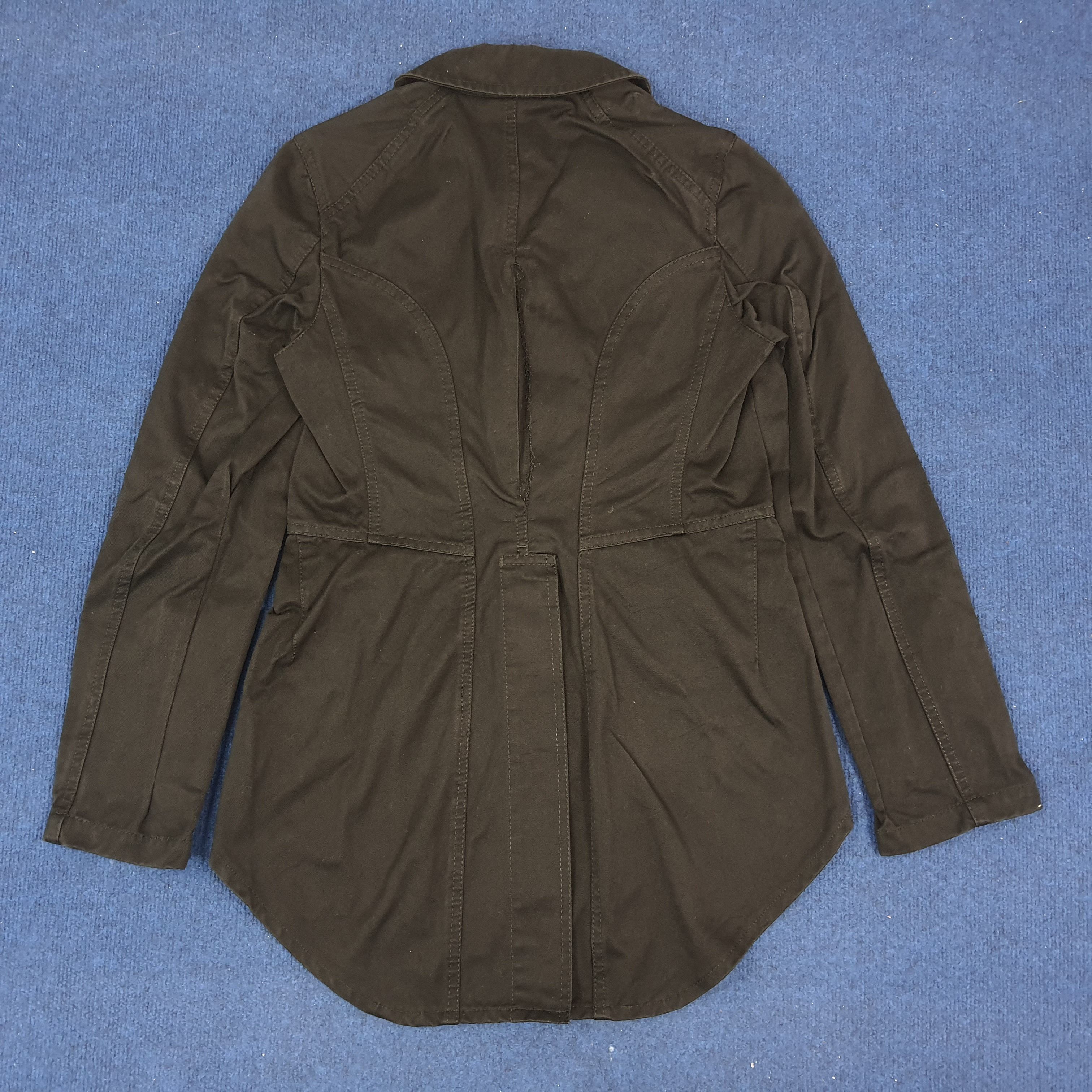 Comme des Garcons Black × Japanese Brand × Vintage Vintage Comme Des Garcons BLACK Japan Tailcoat Jacket Size US XS / EU 42 / 0 - 3 Thumbnail