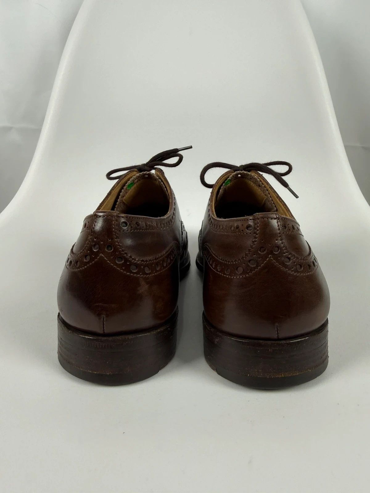 Church's Churchs Oxford Brogues Genuine Leather size 9.5 Size US 10.5 / EU 43-44 - 4 Thumbnail