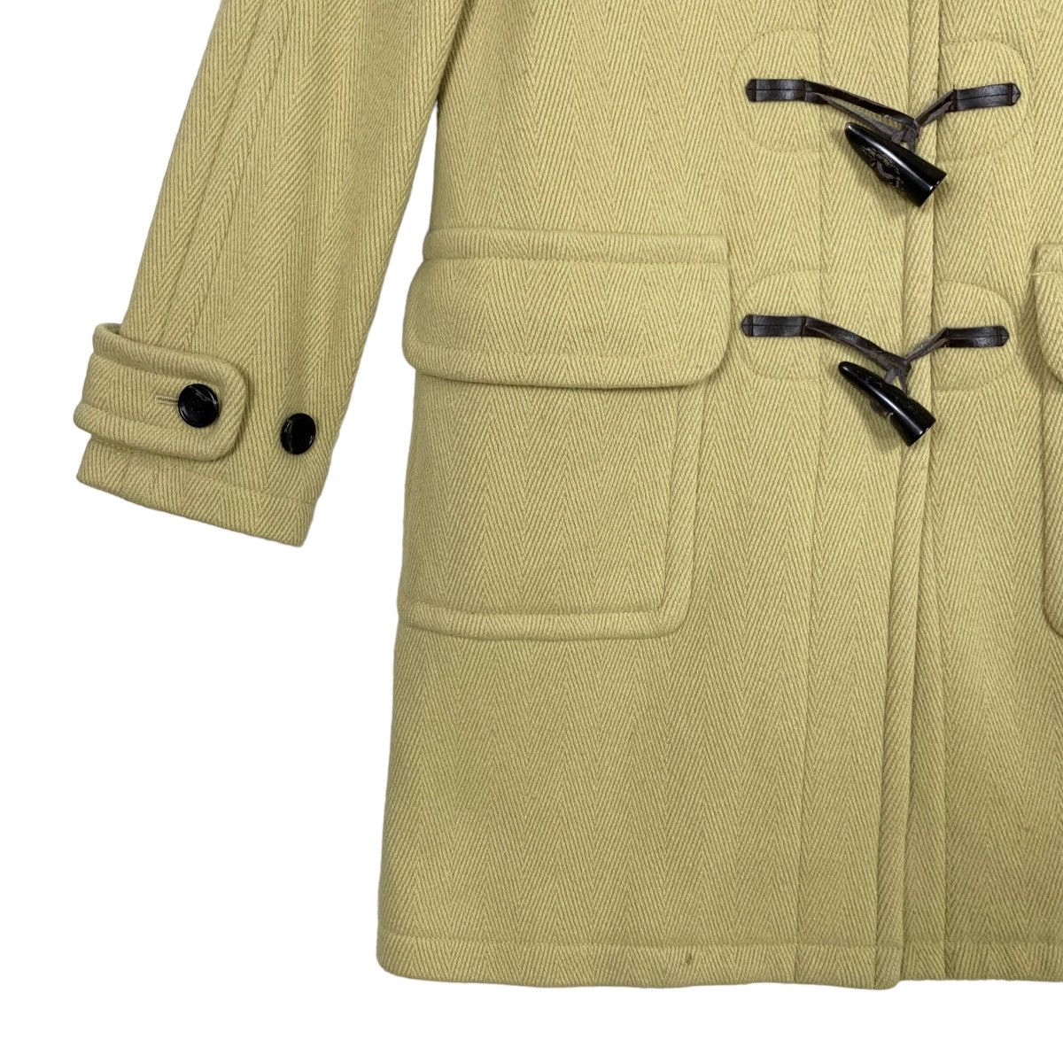 Yohji Yamamoto Vintage Ined by Yohji Yamamoto Wool Duffle Hoodie Coat SizeM Size M / US 6-8 / IT 42-44 - 5 Thumbnail