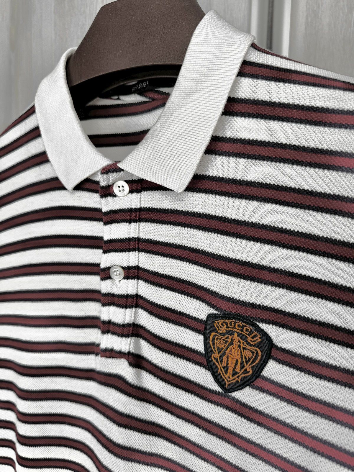 Gucci Gucci Striped Red White Polo shirt rare Size US S / EU 44-46 / 1 - 9 Thumbnail