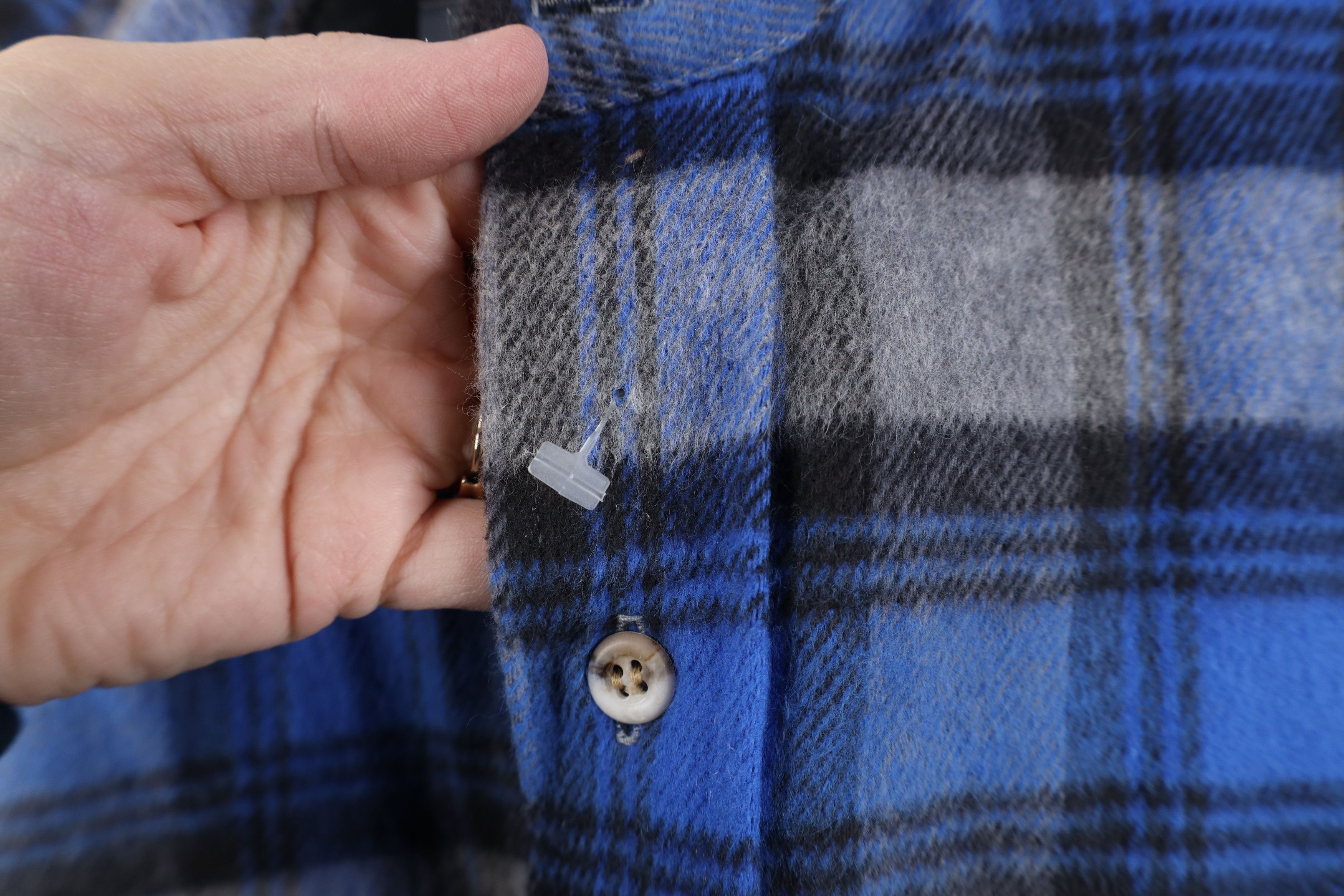 Vintage Deadstock Vintage 90s Streetwear Button Shirt Plaid USA Size US XL / EU 56 / 4 - 6 Thumbnail