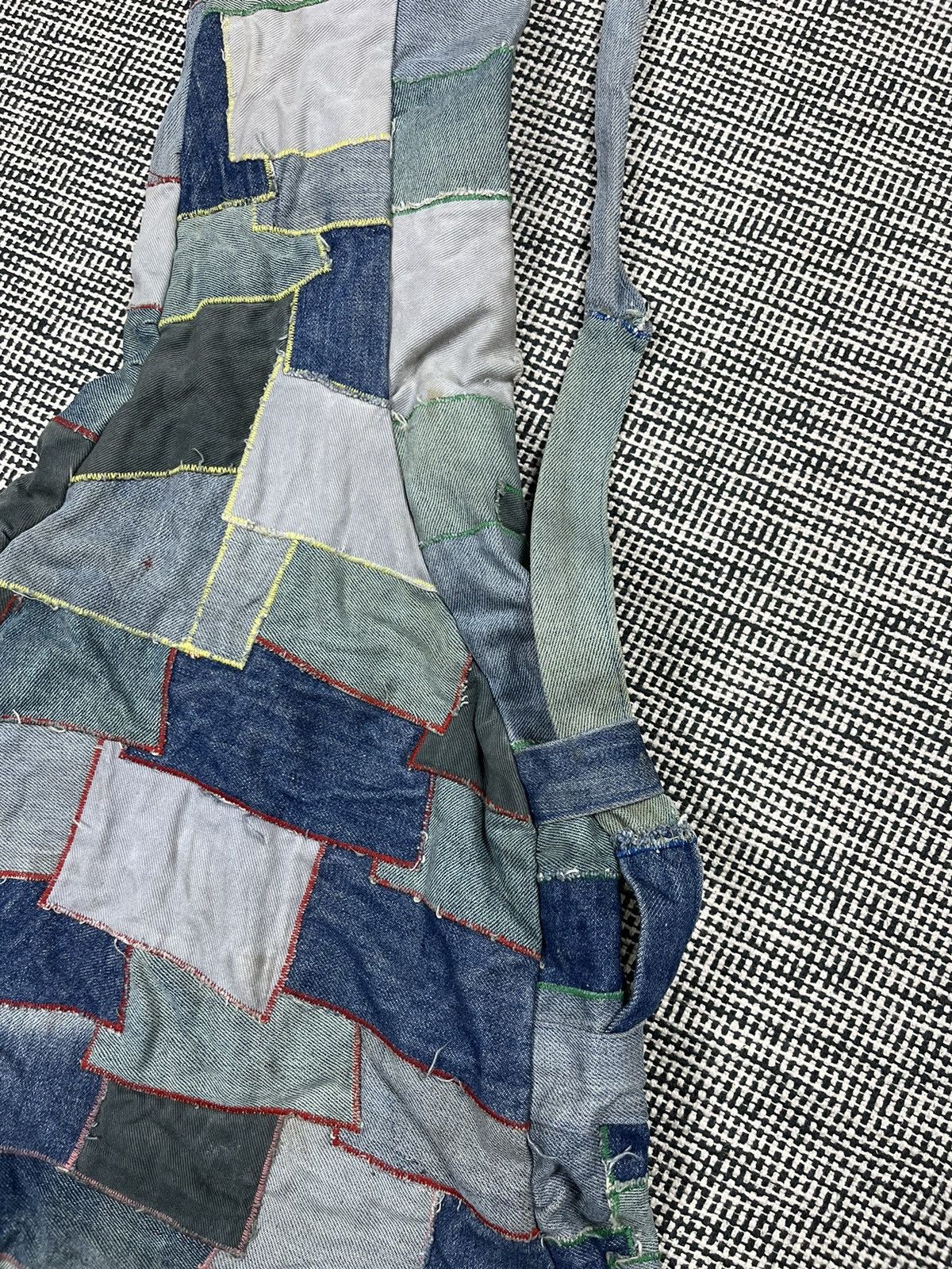 Japanese Brand Handmade 80s guitar bag cover boro denim grunge Size ONE SIZE - 5 Thumbnail
