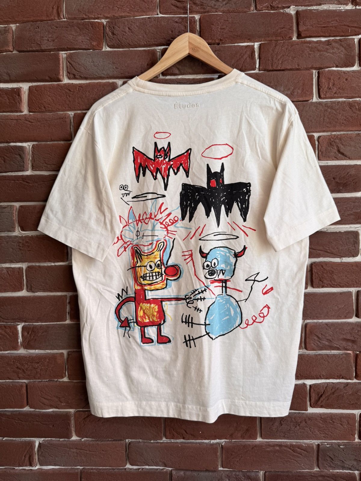 Etudes Etudes “Jean-Michel Basquiat Art Tshirt Desigjer Hype M Size US M / EU 48-50 / 2 - 2 Thumbnail