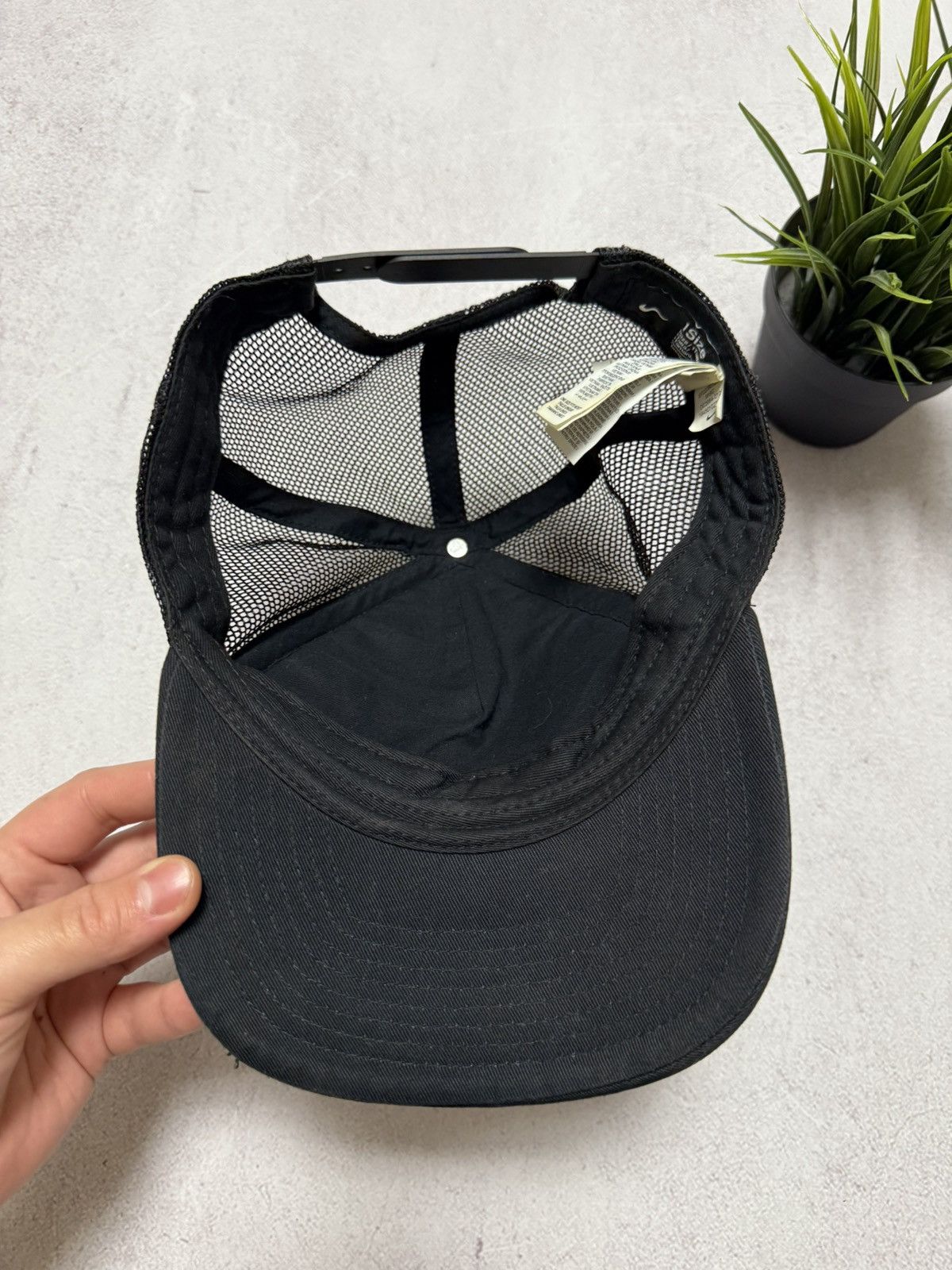 Nike × Vintage Vintage Nike Cap Baseball Hat Swoosh Faded Y2K Rap 90s Size ONE SIZE - 6 Thumbnail