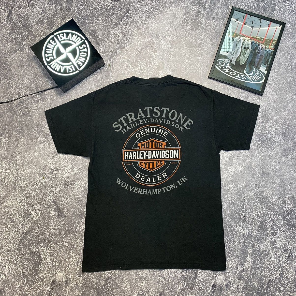 Band Tees Vintage Harley Davidson 2005 Big Graphic Logo Rock Band tee Size US L / EU 52-54 / 3 - 2 Thumbnail