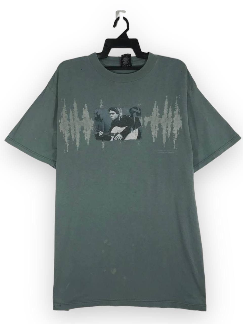 Band Tees vintage 1997 Nirvana Kurt Cobain grunge Size US XL / EU 56 / 4 - 1 Thumbnail