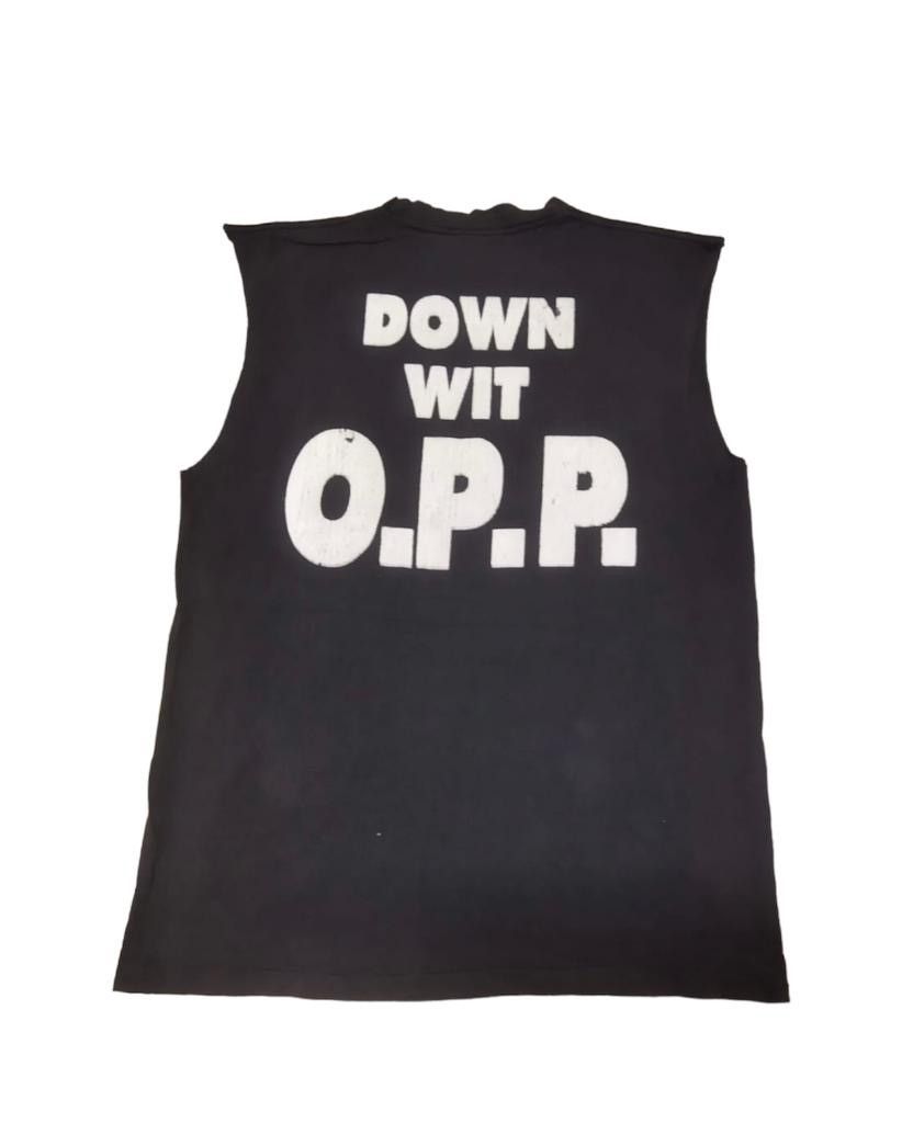 Band Tees × Rap Tees × Vintage 1991 Vintage Naughty By Nature Band Logo Tank Shirt Size US M / EU 48-50 / 2 - 2 Thumbnail