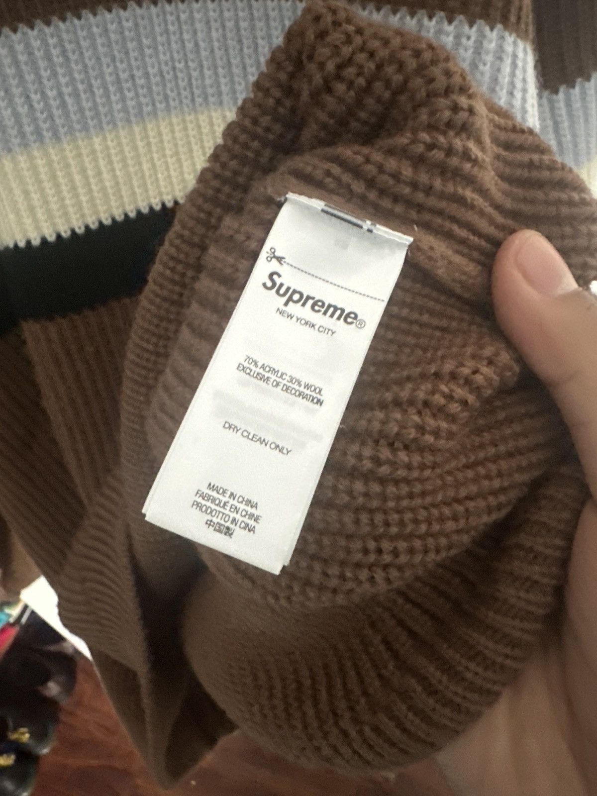 Supreme Supreme Small Box Logo Polo Sweater Size US M / EU 48-50 / 2 - 6 Thumbnail
